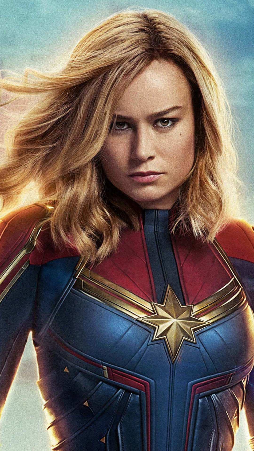 "#CarolDanvers is ready to save the world as #CaptainMarvel" Wallpaper