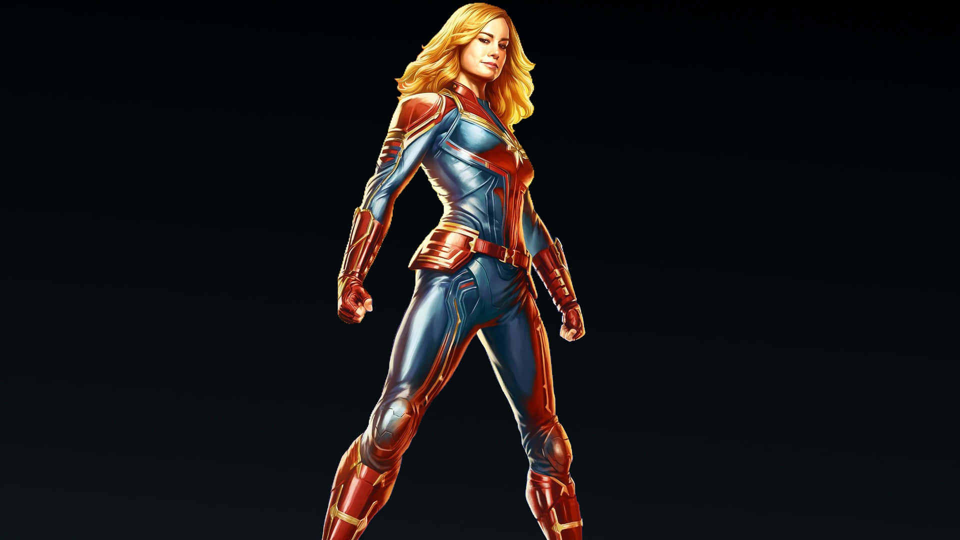 Captain Marvel – The Strength and Power of Carole Danvers Wallpaper