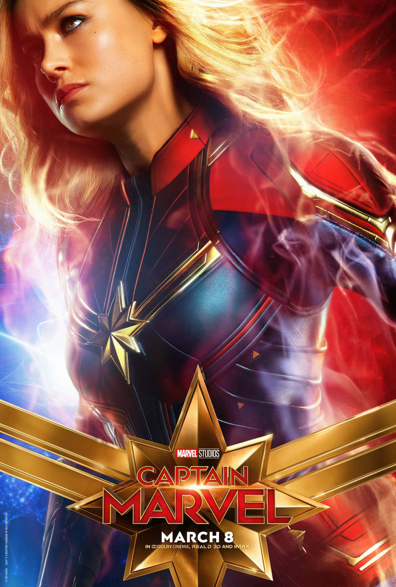Captain Marvel Carol Danvers Graphic Wallpaper