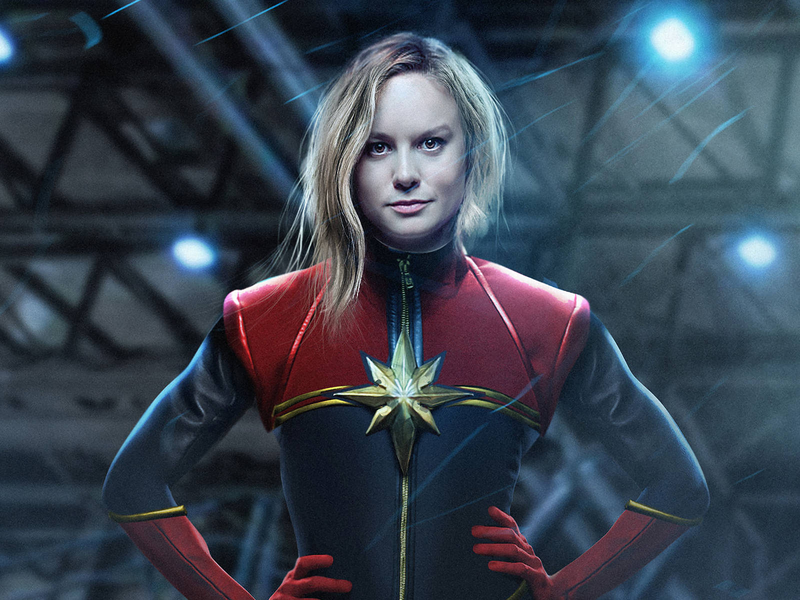 Kick your web development projects into overdrive with Captain Marvel Computer Wallpaper