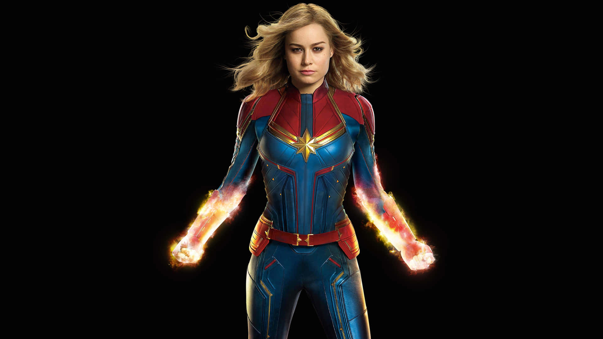 Get ready to explore a universe of cosmic adventures on Captain Marvel's new iPad Wallpaper