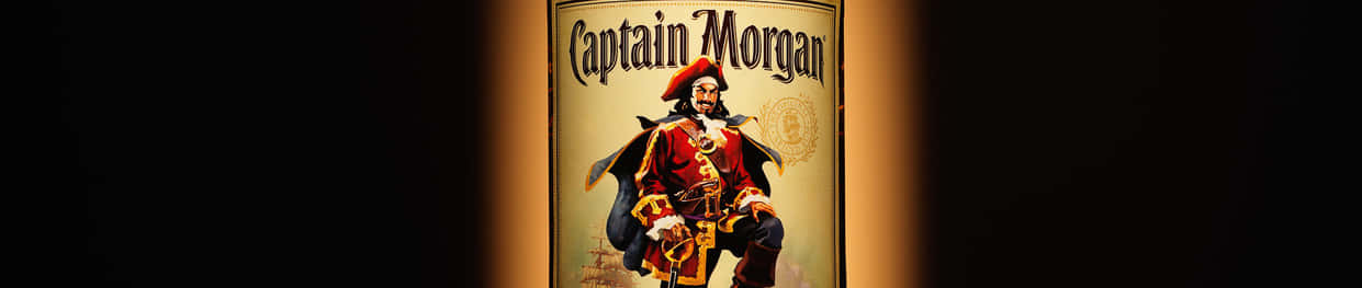 Captain Morgan Label Banner Wallpaper