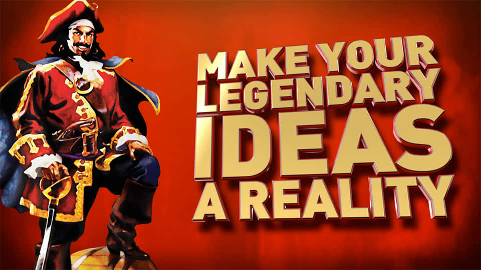 Captain Morgan Legendary Ideas Ad Wallpaper