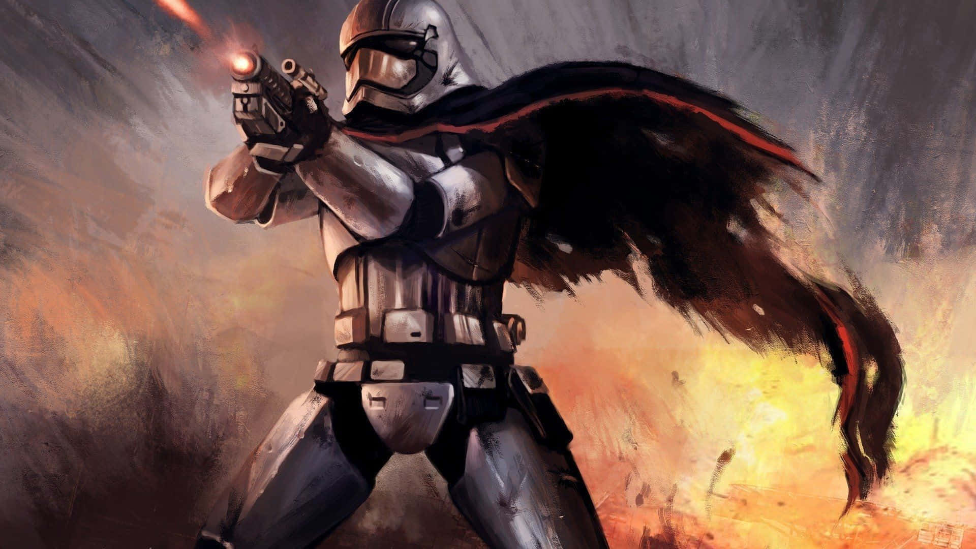 Captain Phasma, The Iconic Stormtrooper Commander Wallpaper
