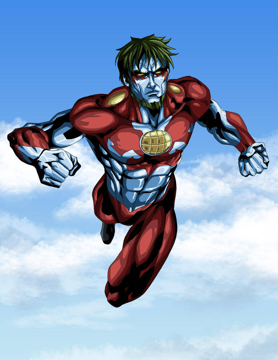 Captain Planet Muscle Background