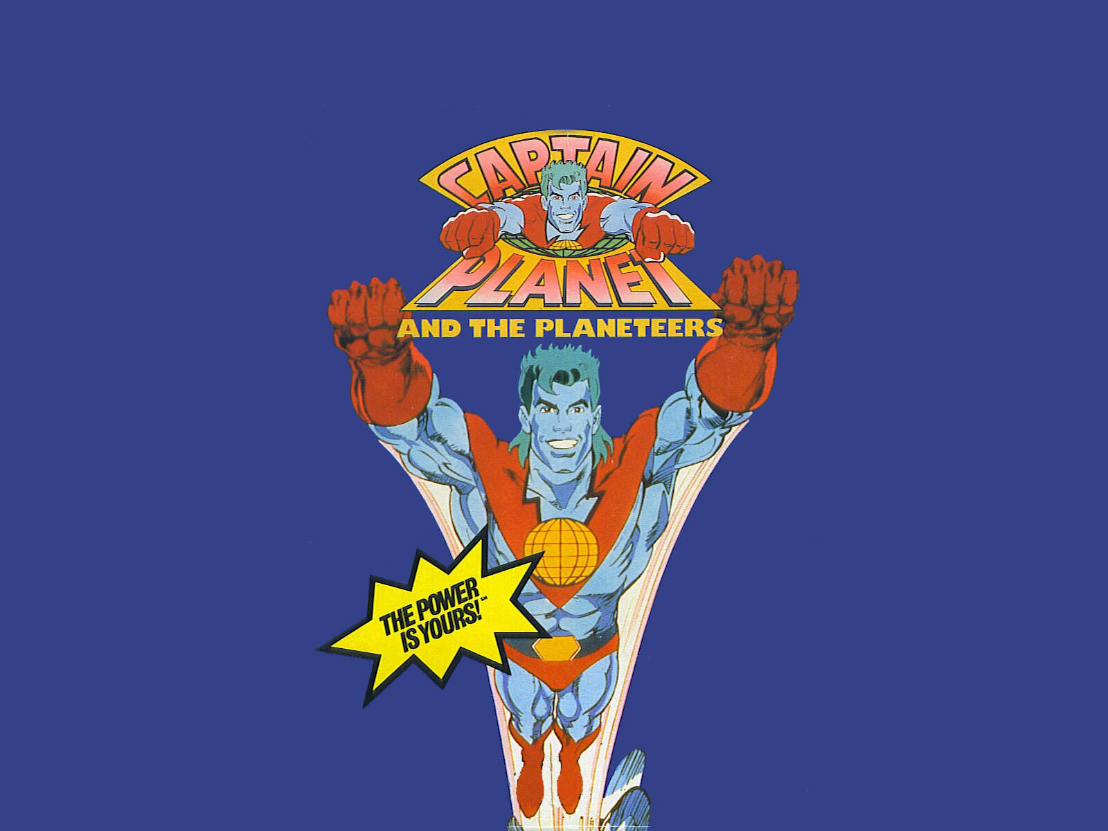 Captain Planet The Power Is Yours Background
