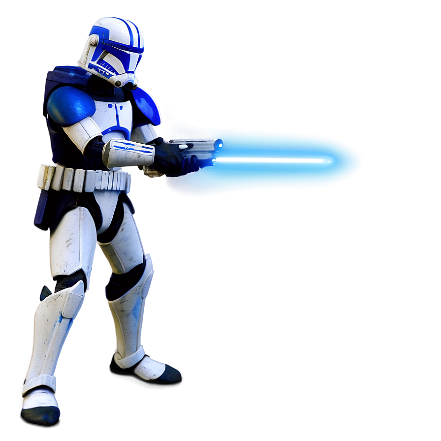 Captain Rex Battle Stance Png 06252024 PNG