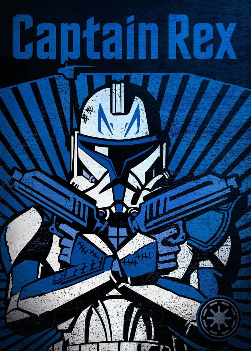 Kaptenrex - Galaxens Beskyddare. Wallpaper