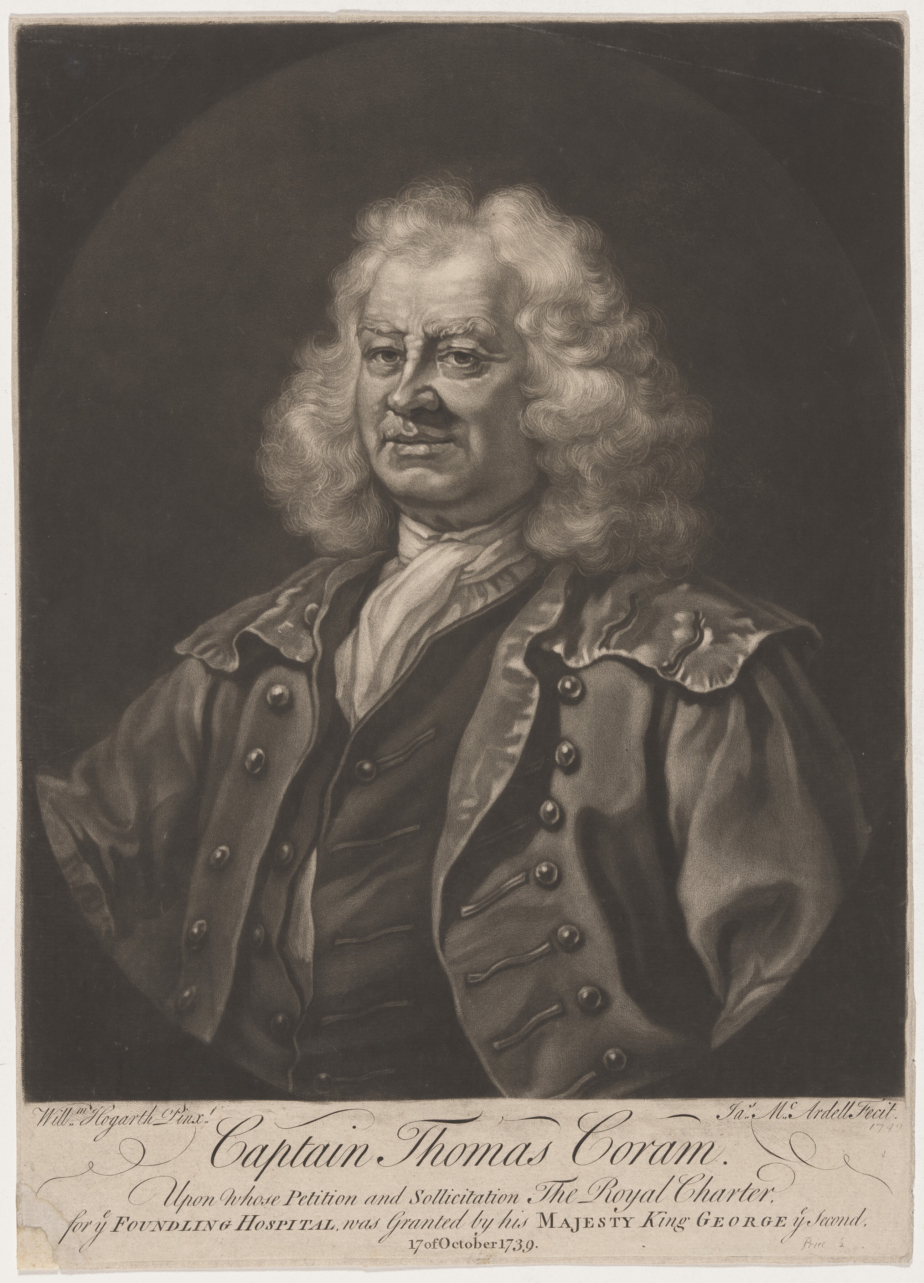 Captain Thomas Coram Wallpaper