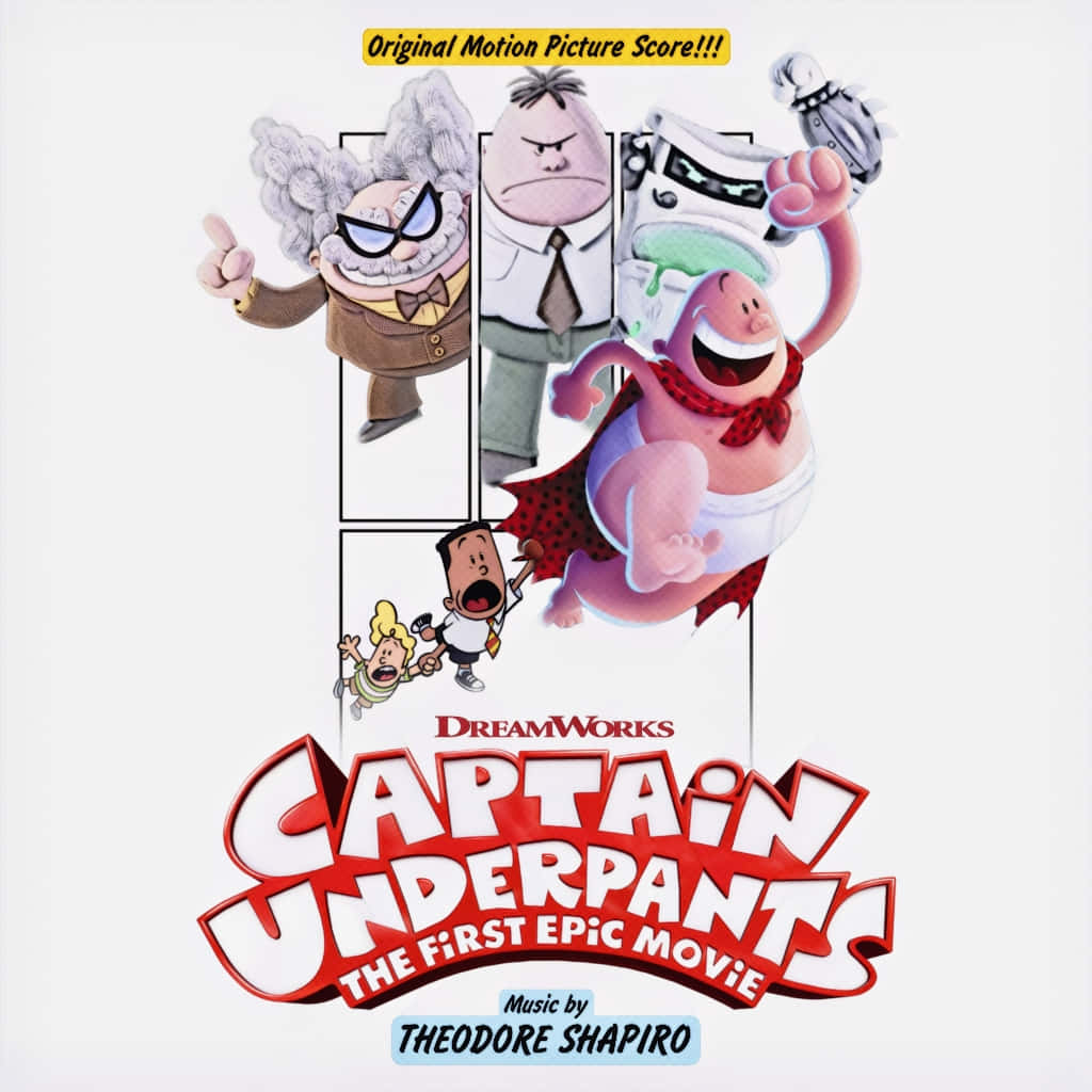 Captain Underpants: The First Epic Movie With Theordore Shapiro's Music Wallpaper