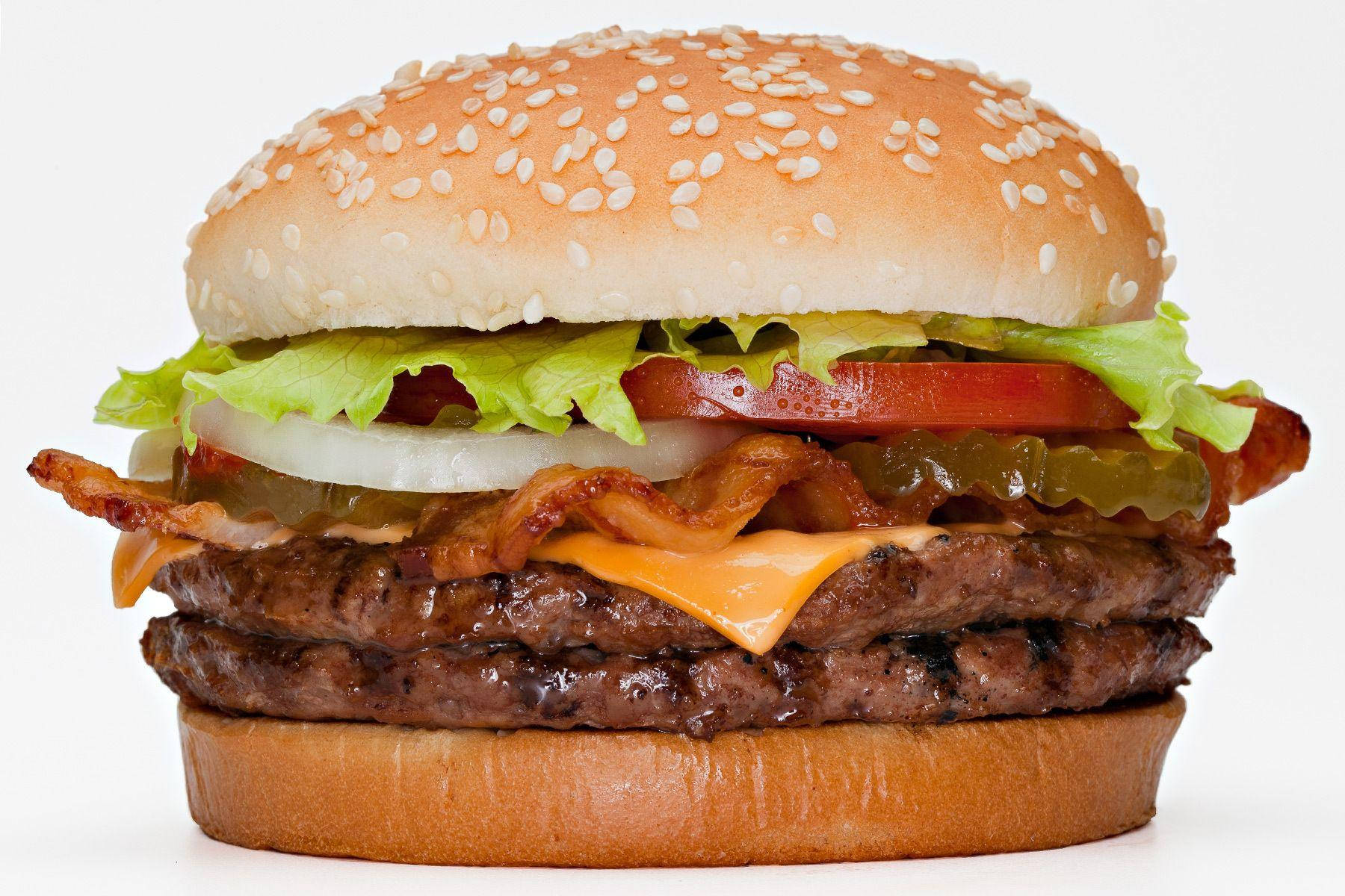 Caption: A Delicious Whopper From Burger King Wallpaper