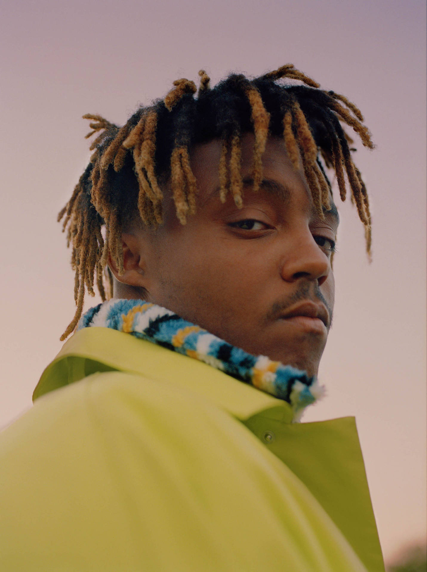 Caption: A Moment Immortalized, Juice Wrld In Thought Wallpaper