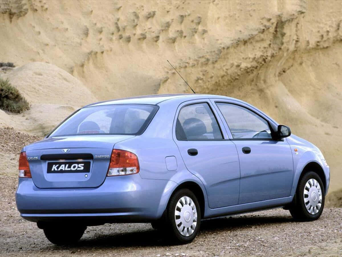Caption: Aesthetically Charming Daewoo Kalos In Action Wallpaper