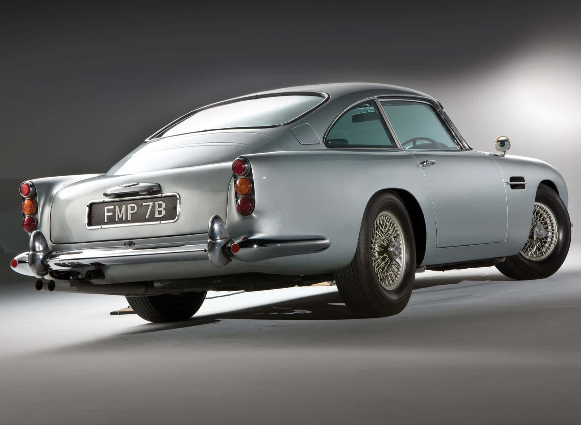 Caption: An Exquisite Aston Martin Db5 In Its Prime Wallpaper