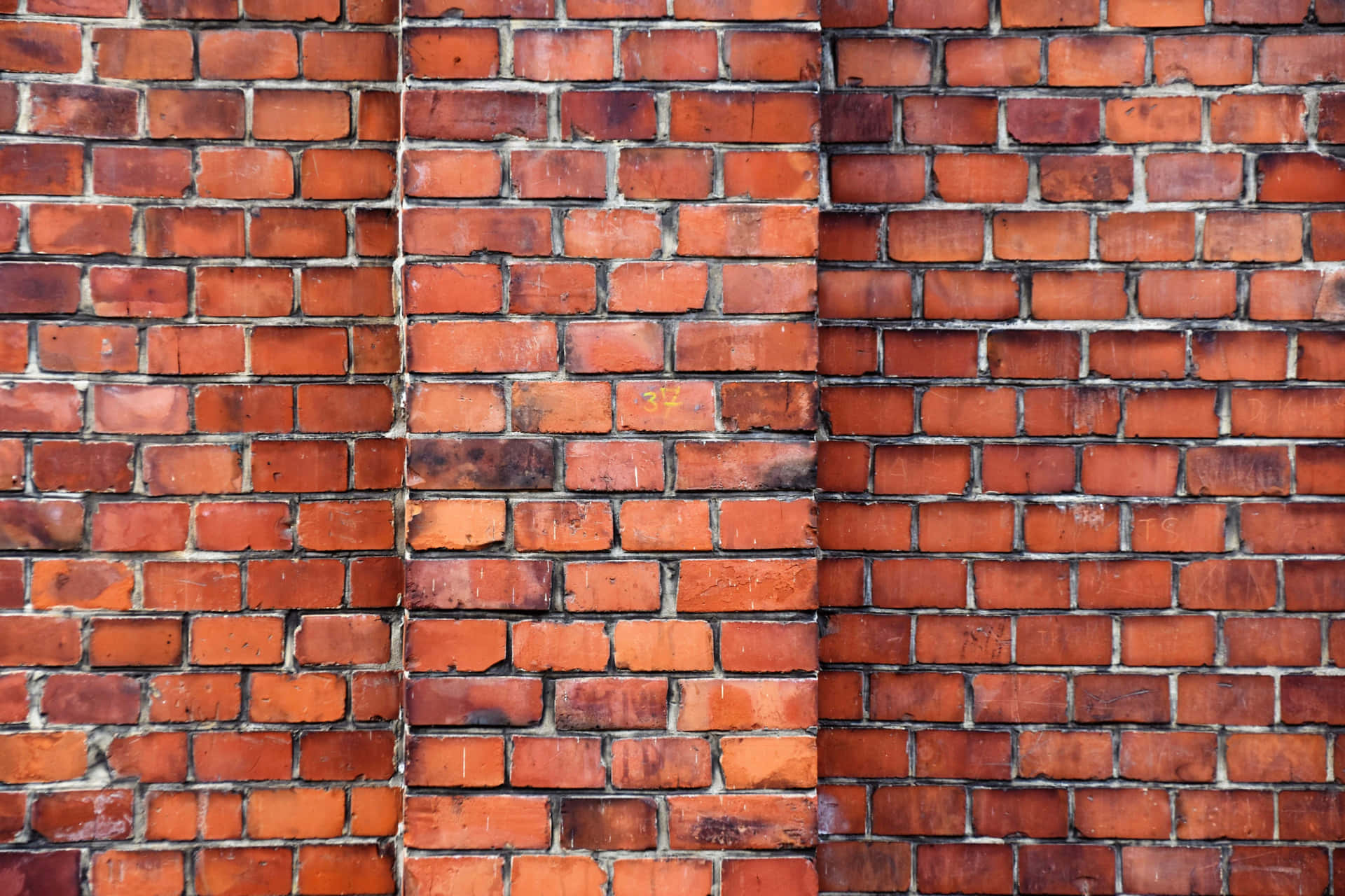 Caption: Authentic Brick Wall Texture
