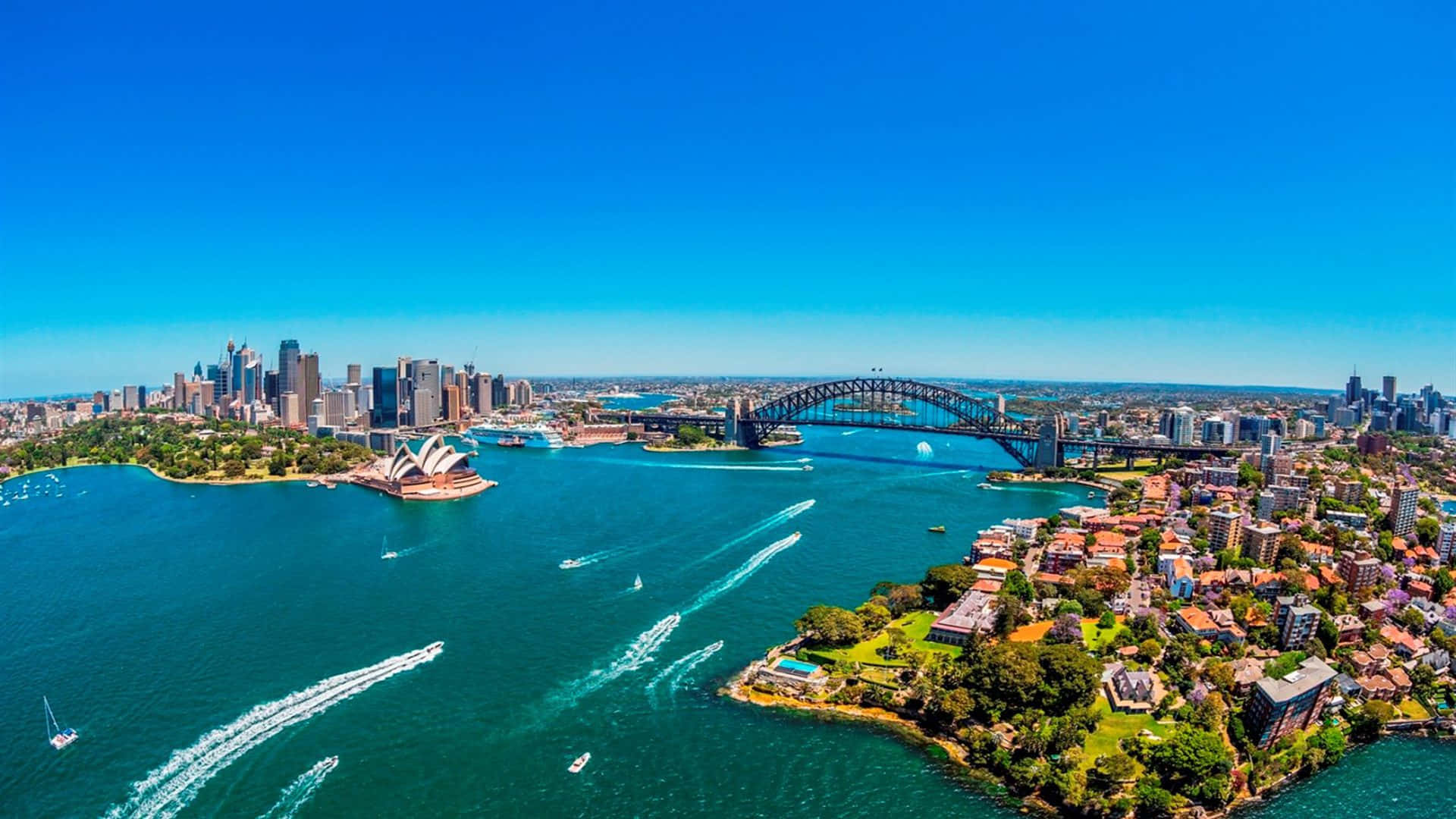 Download Caption: Breathtaking View Of The Sydney Opera House At ...