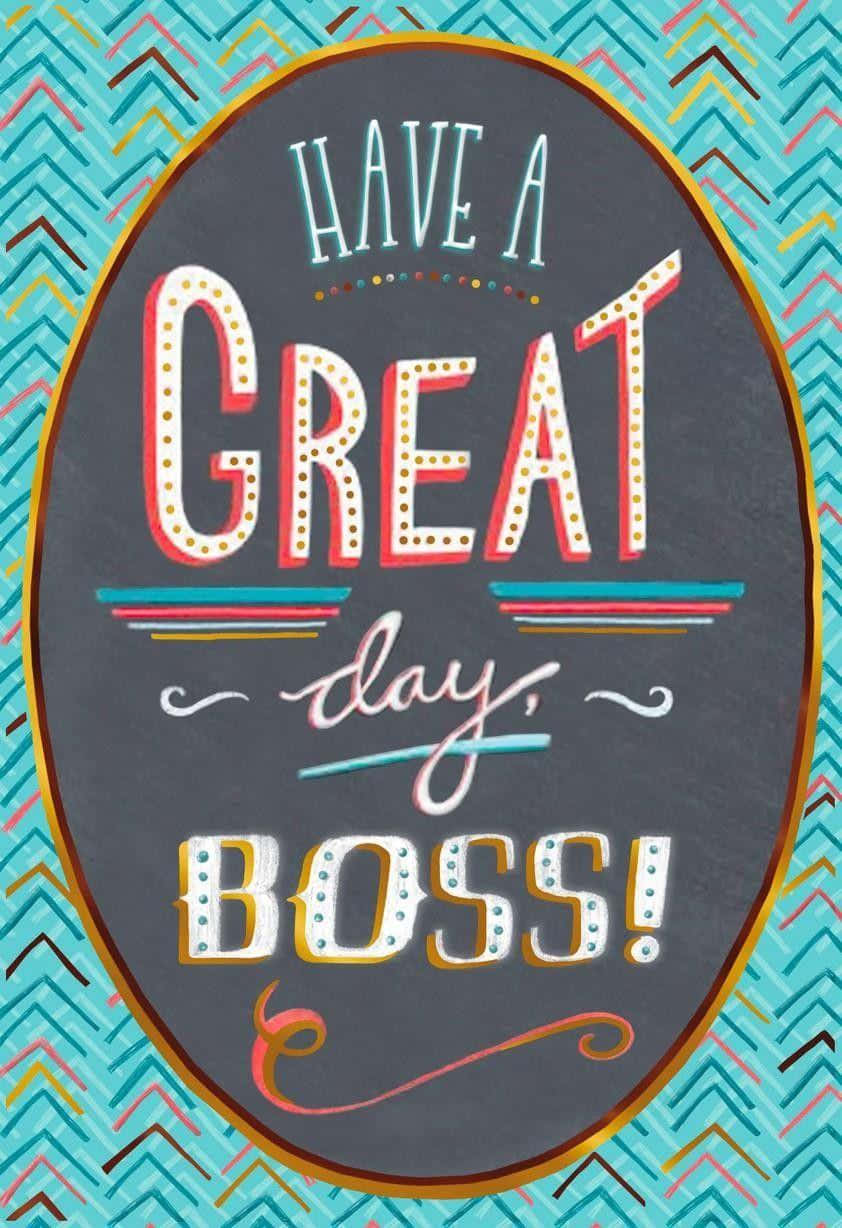 Caption: Celebrating Leadership: Boss's Day Appreciation Wallpaper