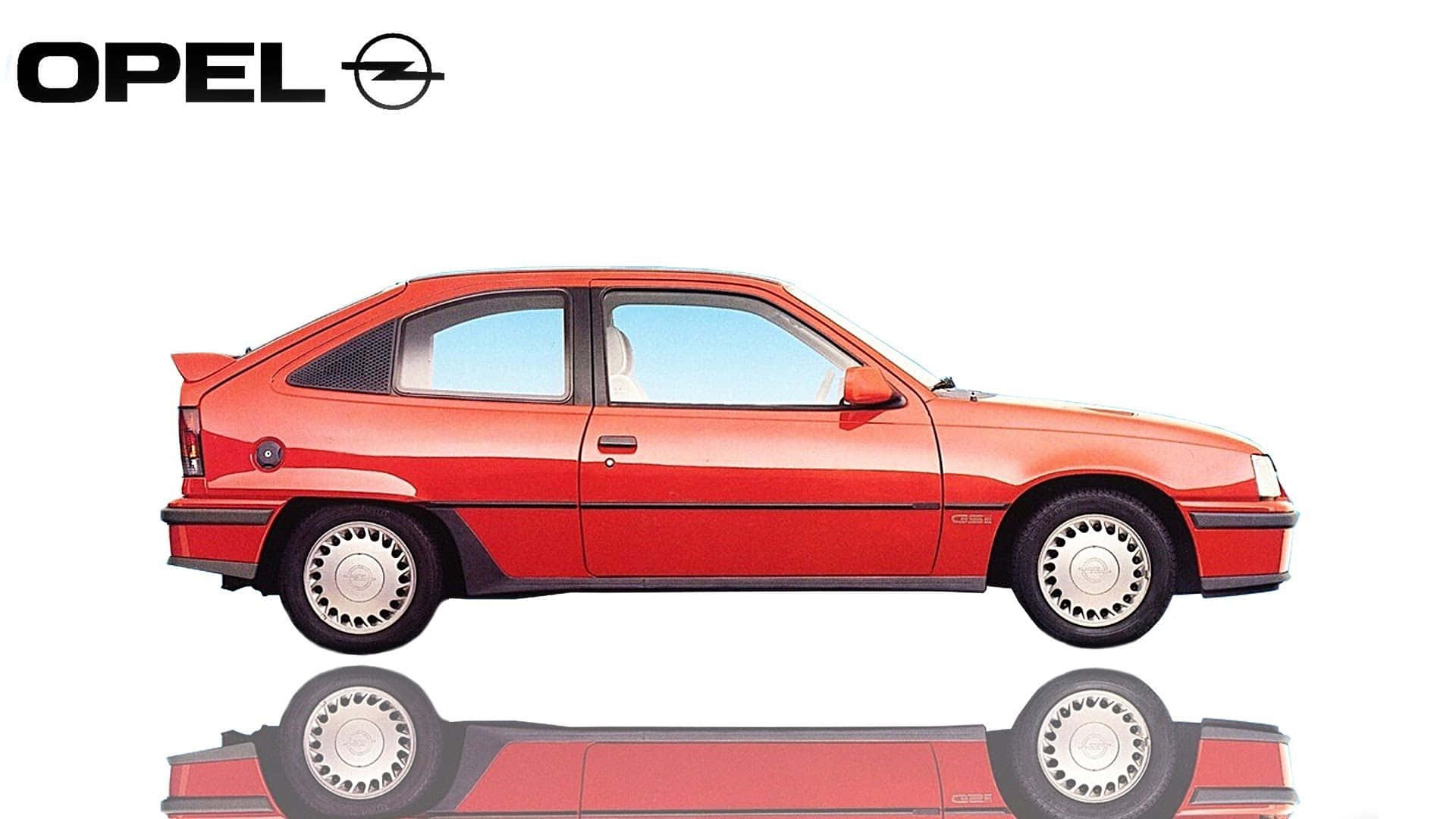 Caption: Classic Opel Kadett In Prime Condition Wallpaper