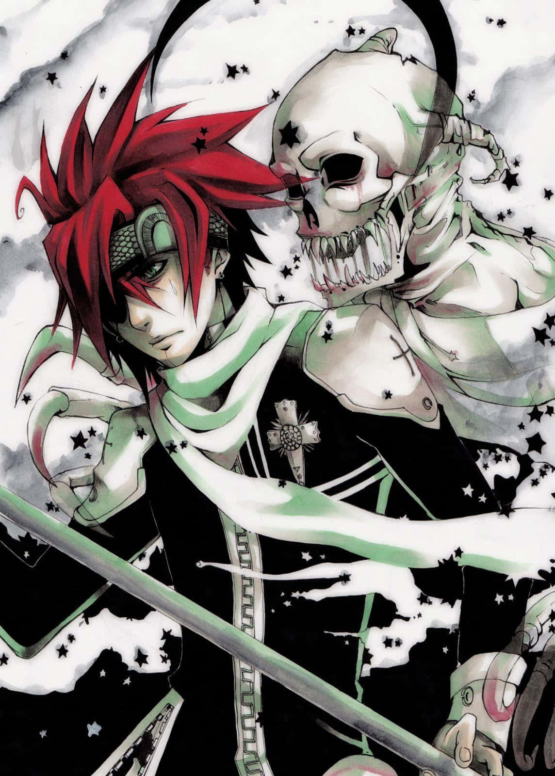 Caption: D Gray Man Lavi - A Relentless Fighter With A Charming Personality. Wallpaper