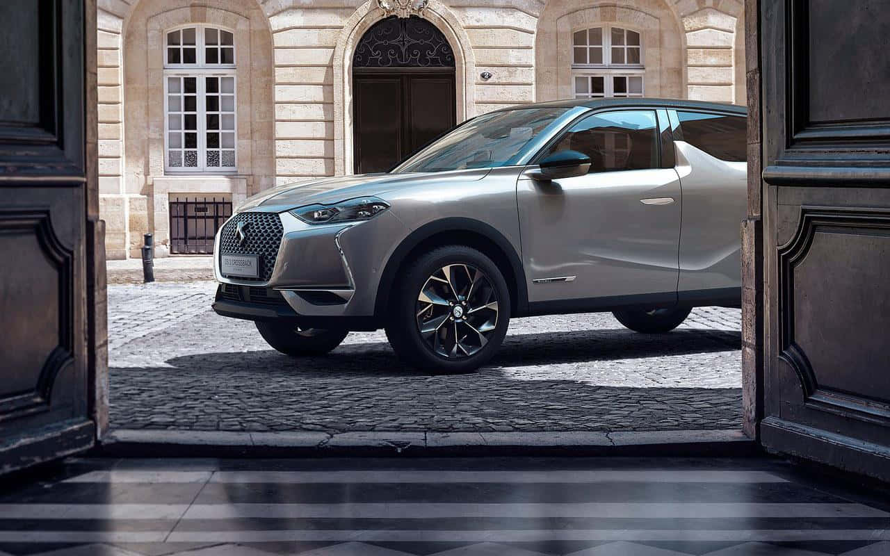 Caption: Dazzling Ds 3 Crossback Ready To Roll Wallpaper