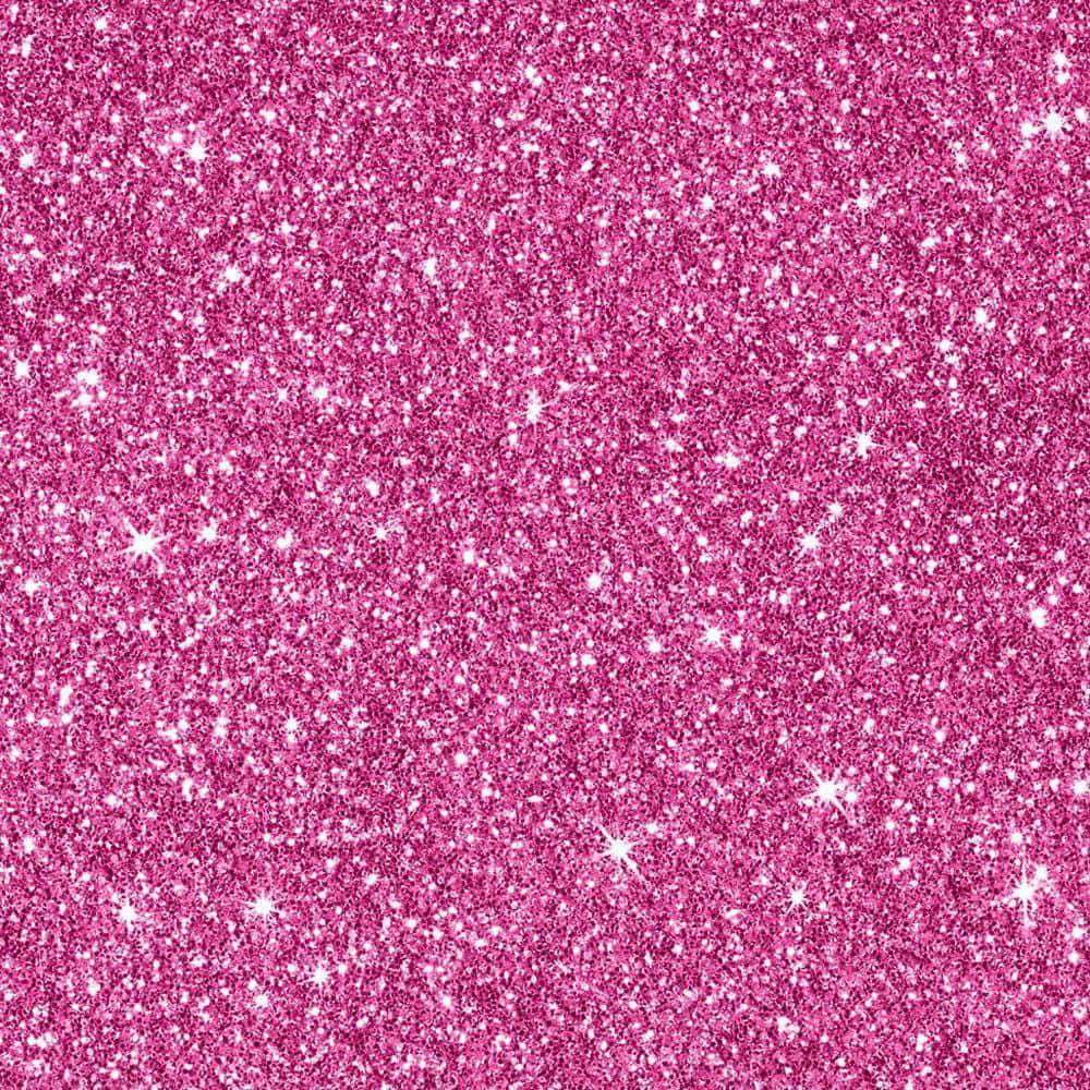 Caption: Dazzling Pink Sparkle Background