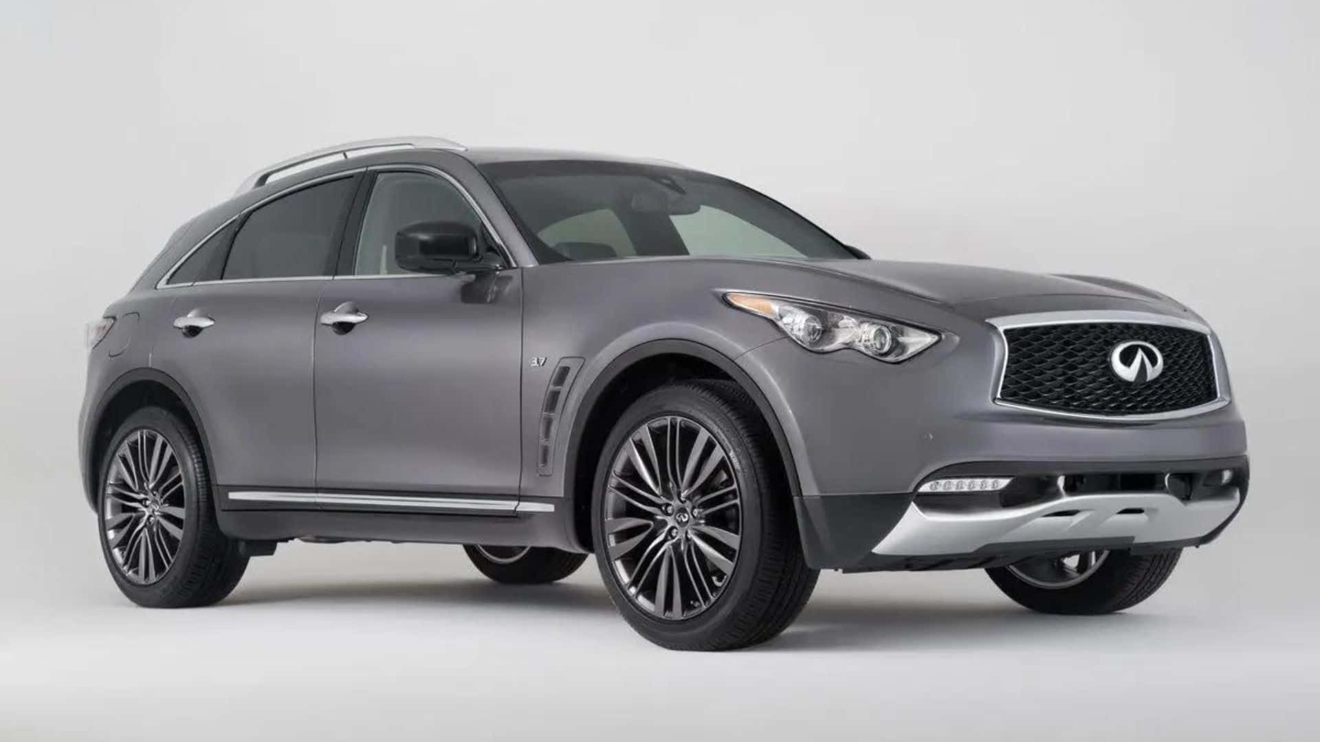 Caption: Discover The Infiniti Qx70: Luxury And Performance Combined Wallpaper