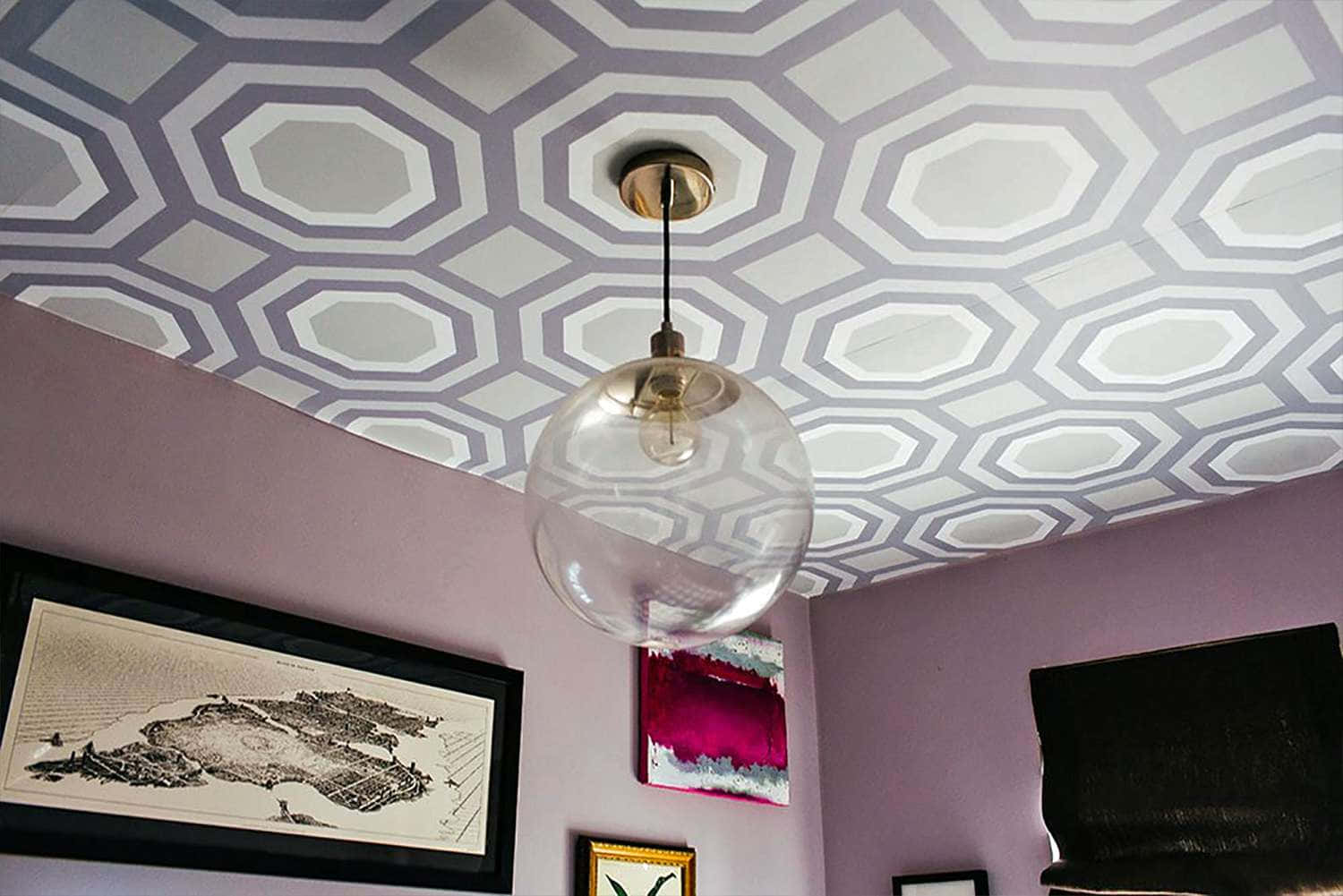 Caption: Elegant Pendant Light Fixture Illuminating The Room Wallpaper