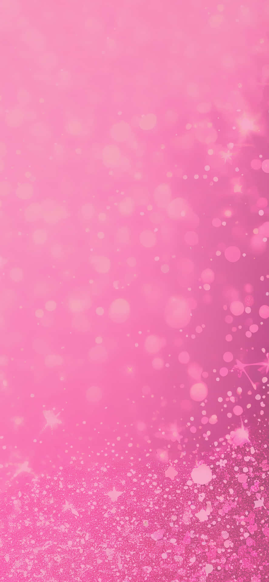 Caption: Enchanting Pink Sparkle Background