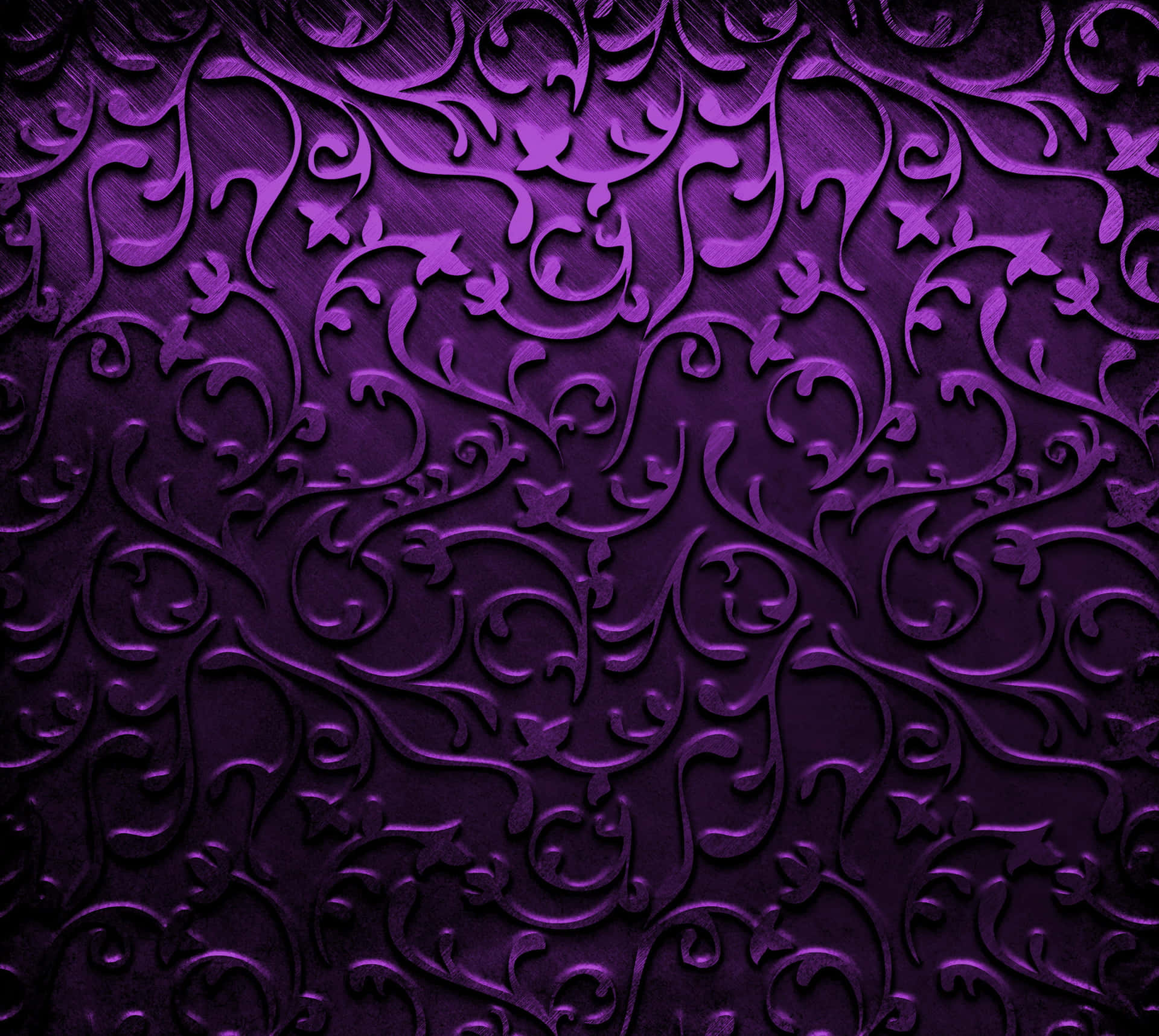 Caption: Enchanting Radiance Of Purple Background