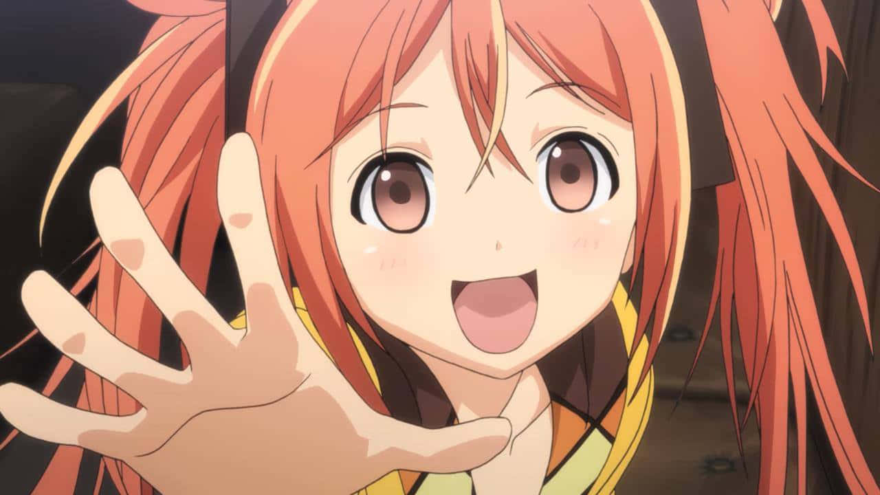 HD Cute Enju Aihara Black Bullet Anime Wallpaper