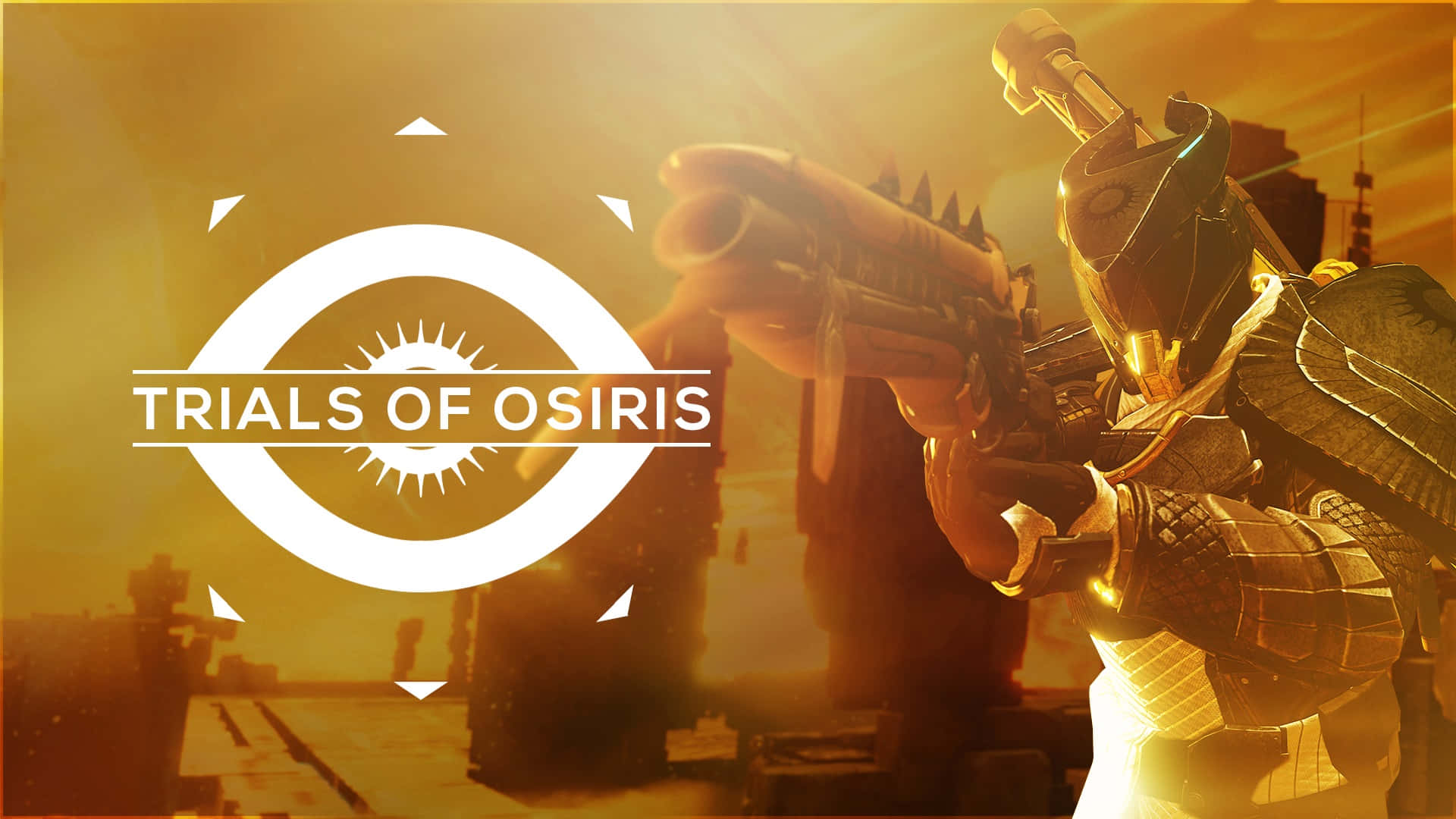 Caption: Epic Trials Of Osiris Battle Scene Wallpaper
