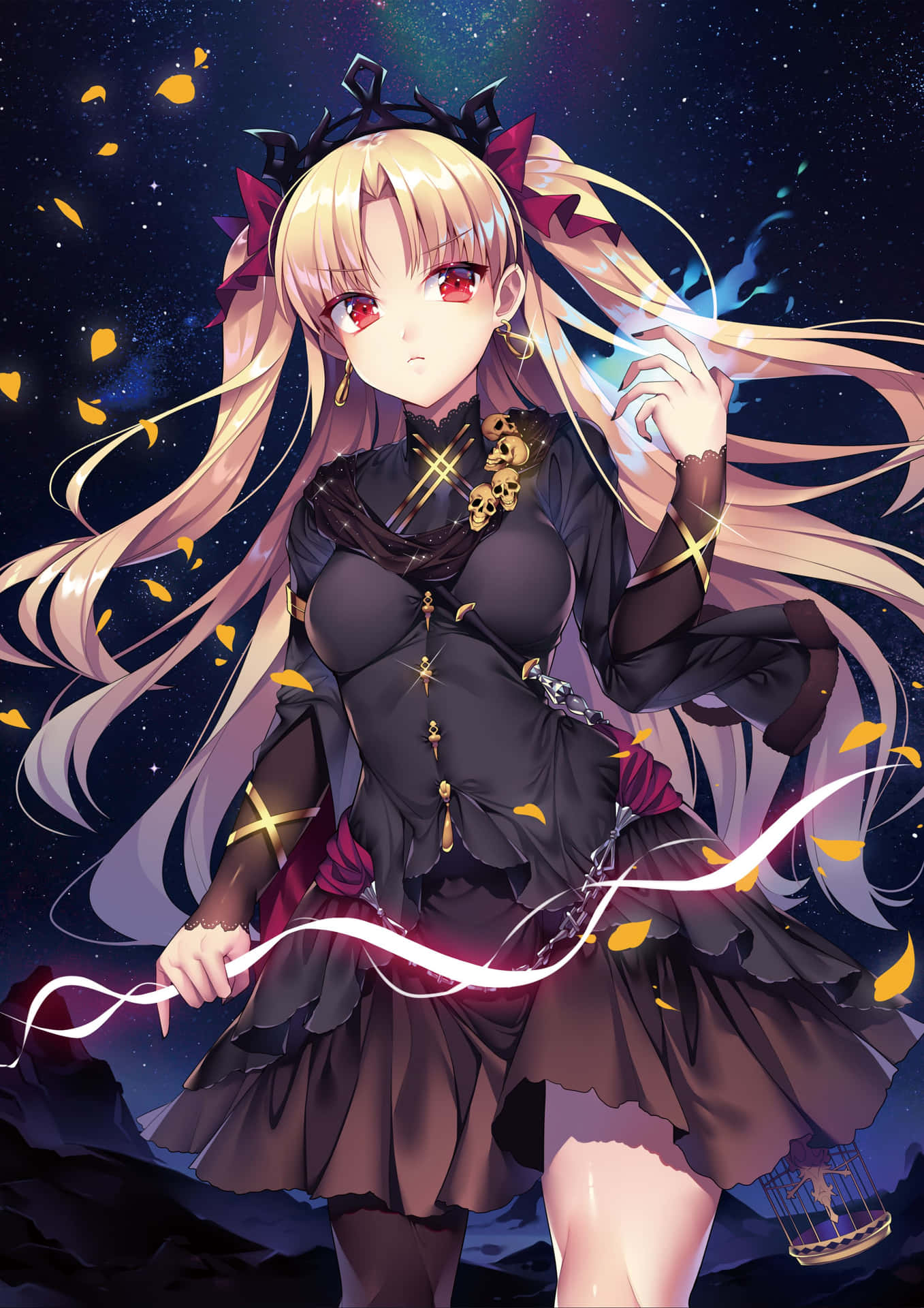 Caption: Ereshkigal, The Mighty Goddess In Fate Grand Order. Wallpaper
