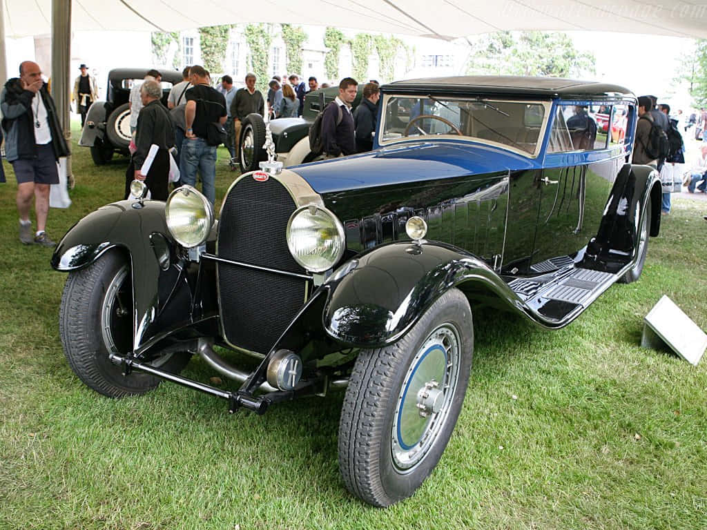 Bildetekst: Utsøkt Eleganse: Bugatti Type 41 Royale Bakgrunnsbildet