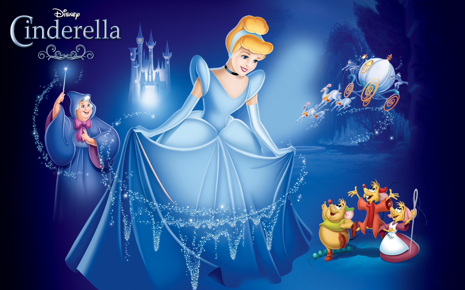 Caption: Fairy Tale Magic - Cinderella's Enchanting Castle