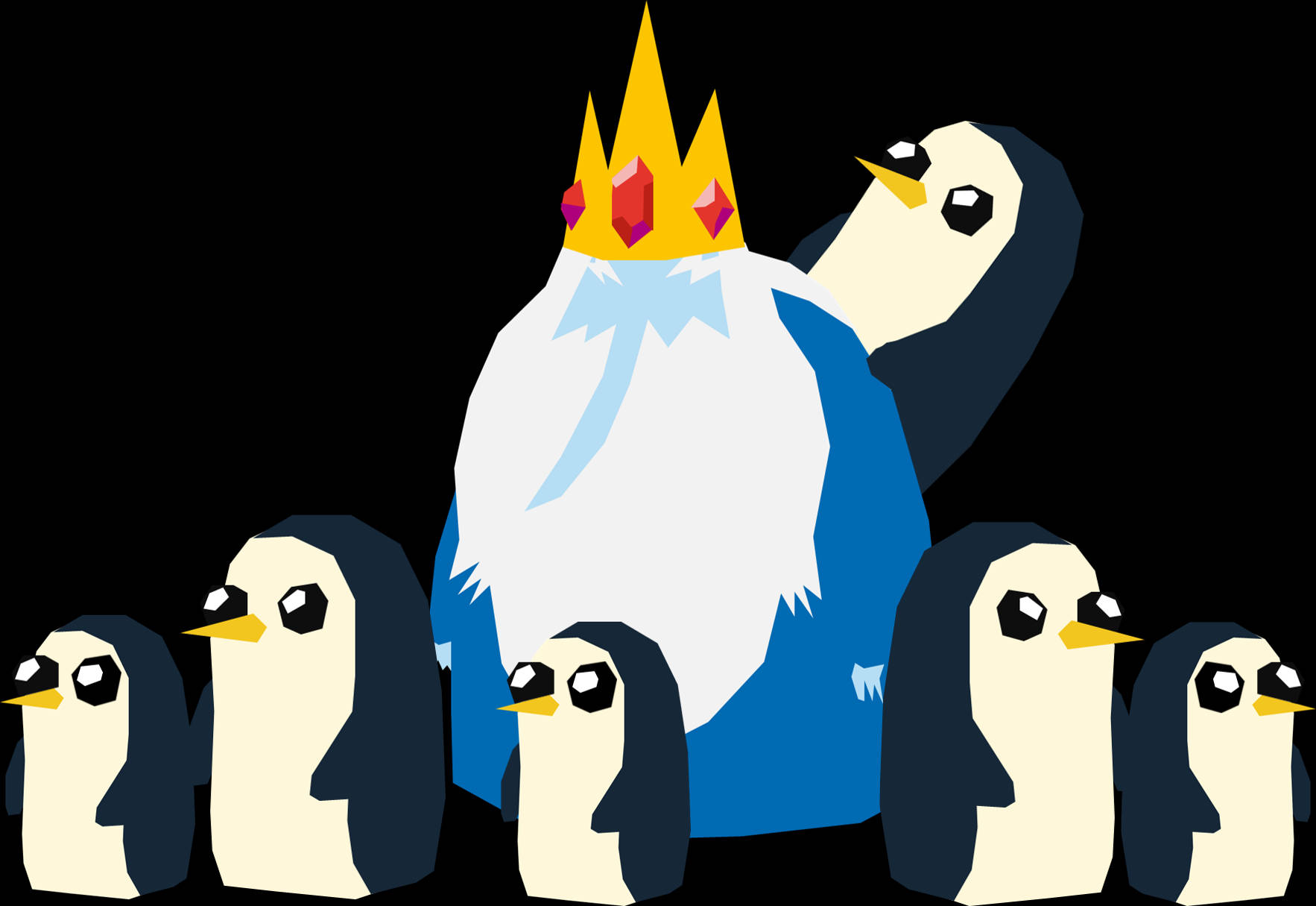 Caption: Gunter - The Adorable Trouble-maker From Adventure Time Wallpaper