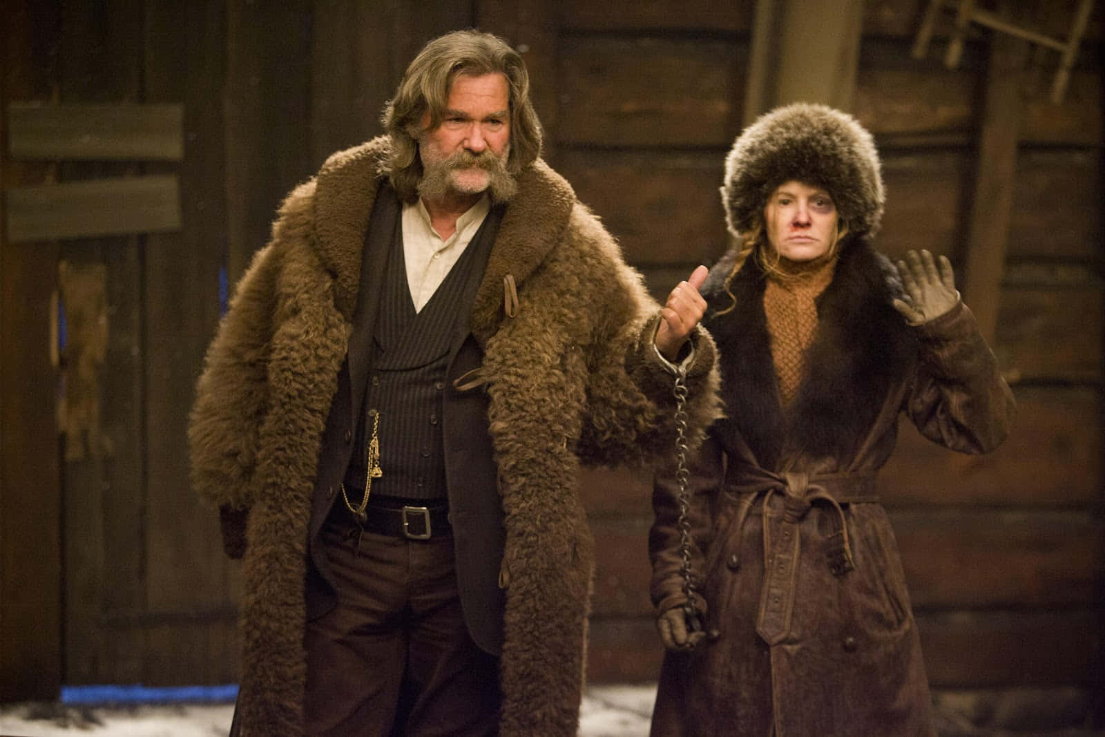 Keterangan: Adegan Alam Liar Dingin Hateful Eight Wallpaper