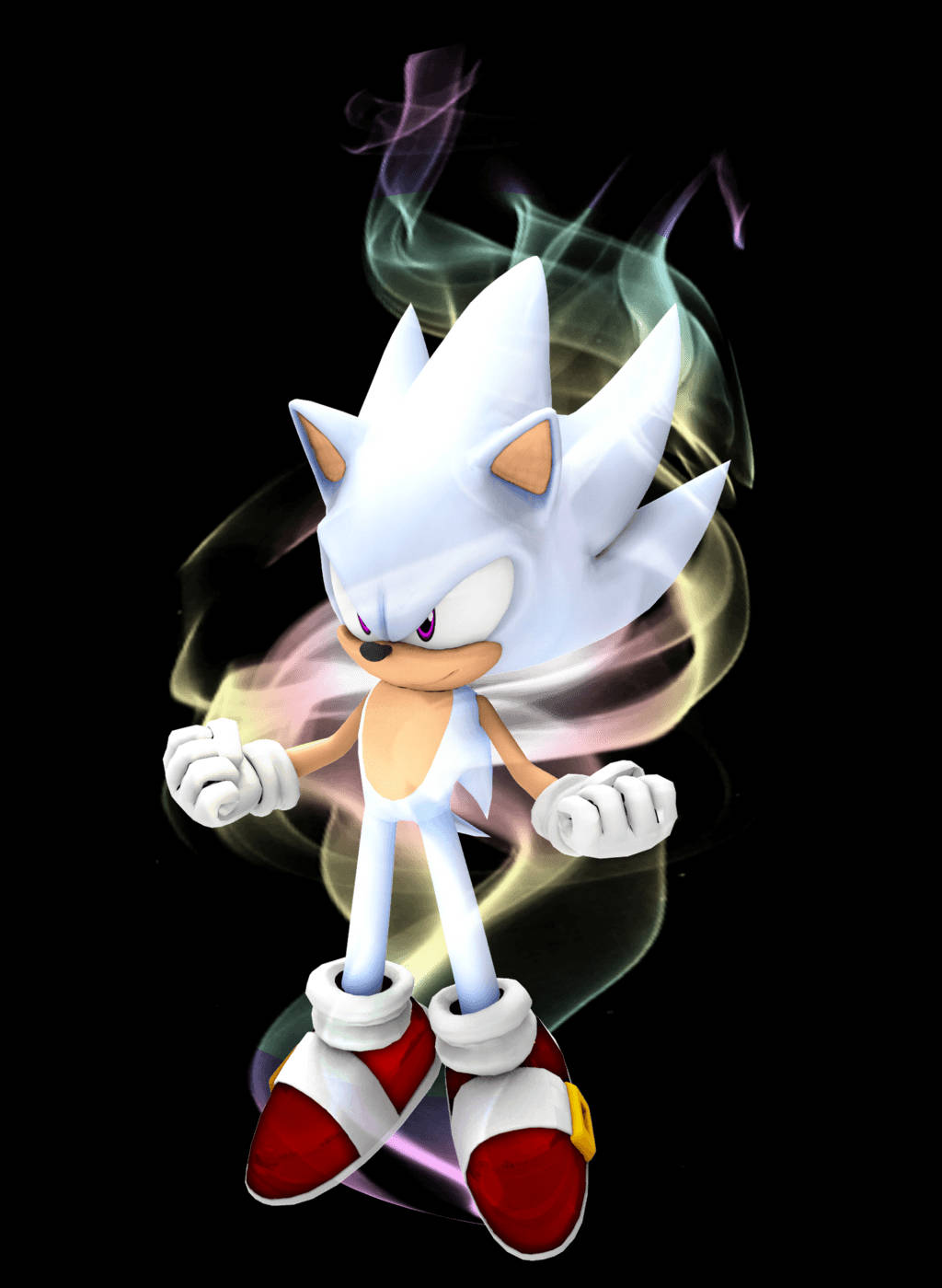 Caption: Hyper Sonic - Unleashing Speed And Power Wallpaper