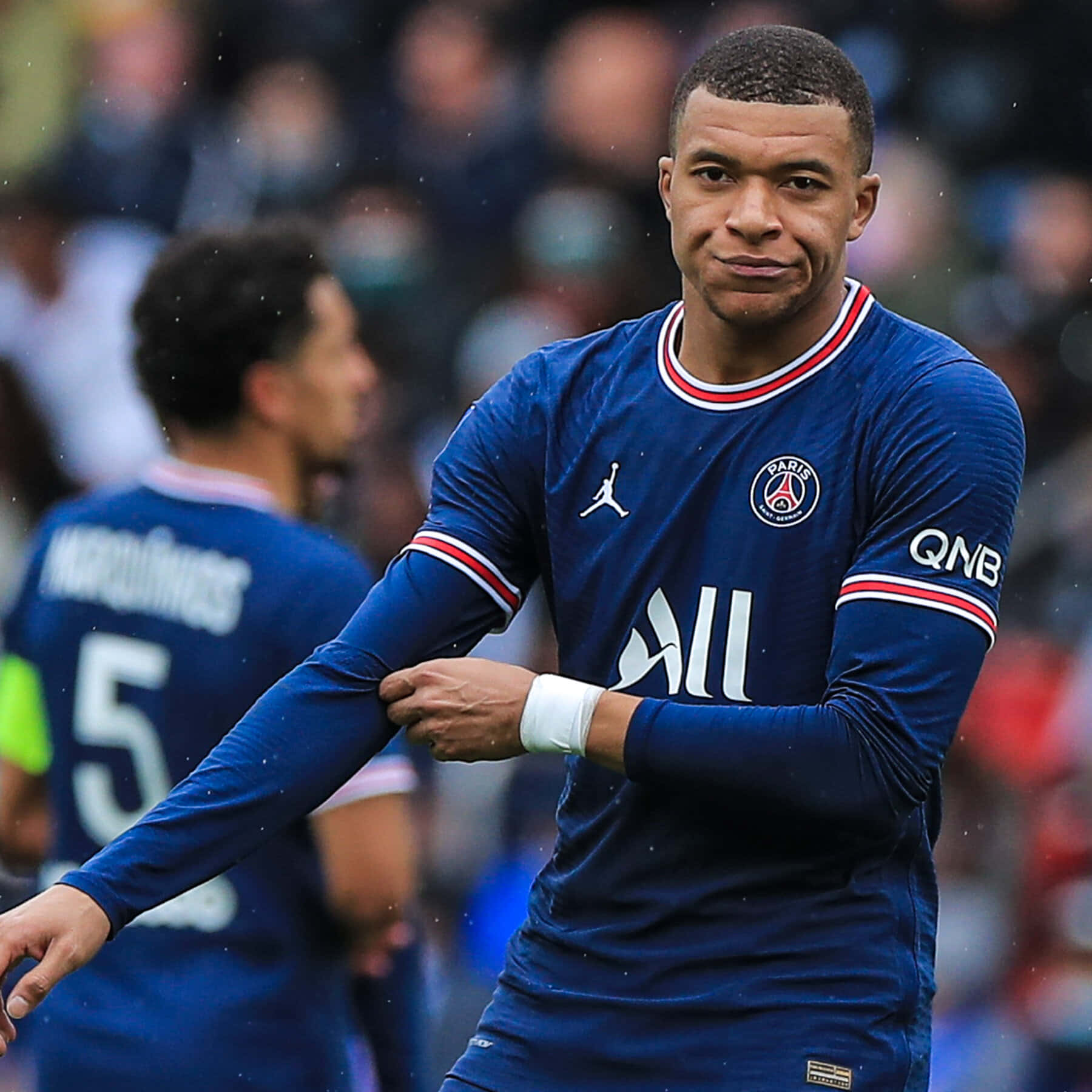Caption: Kylian Mbappe In Action
