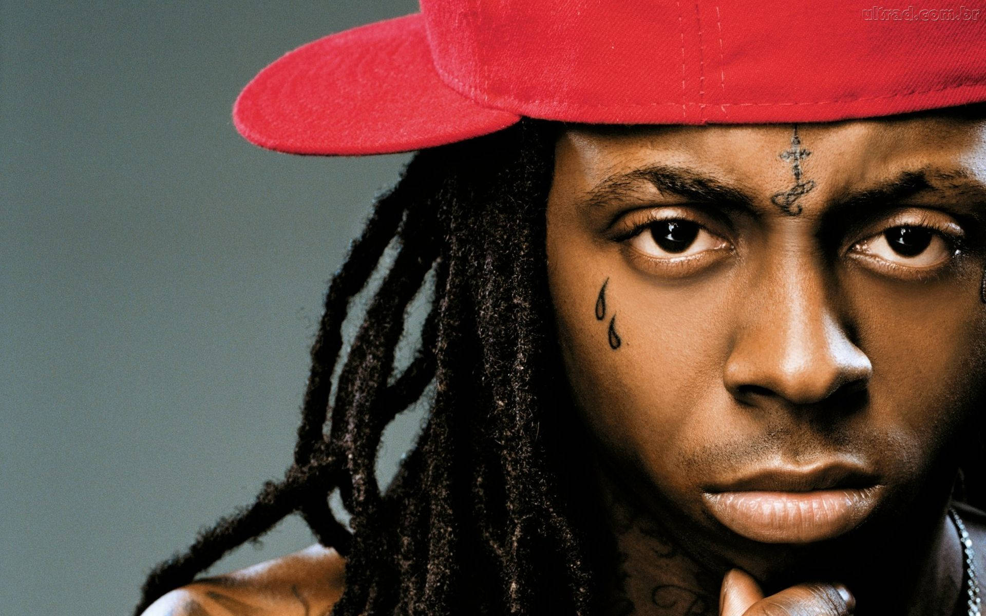 Caption: Lil Wayne Performing On Stage Wallpaper