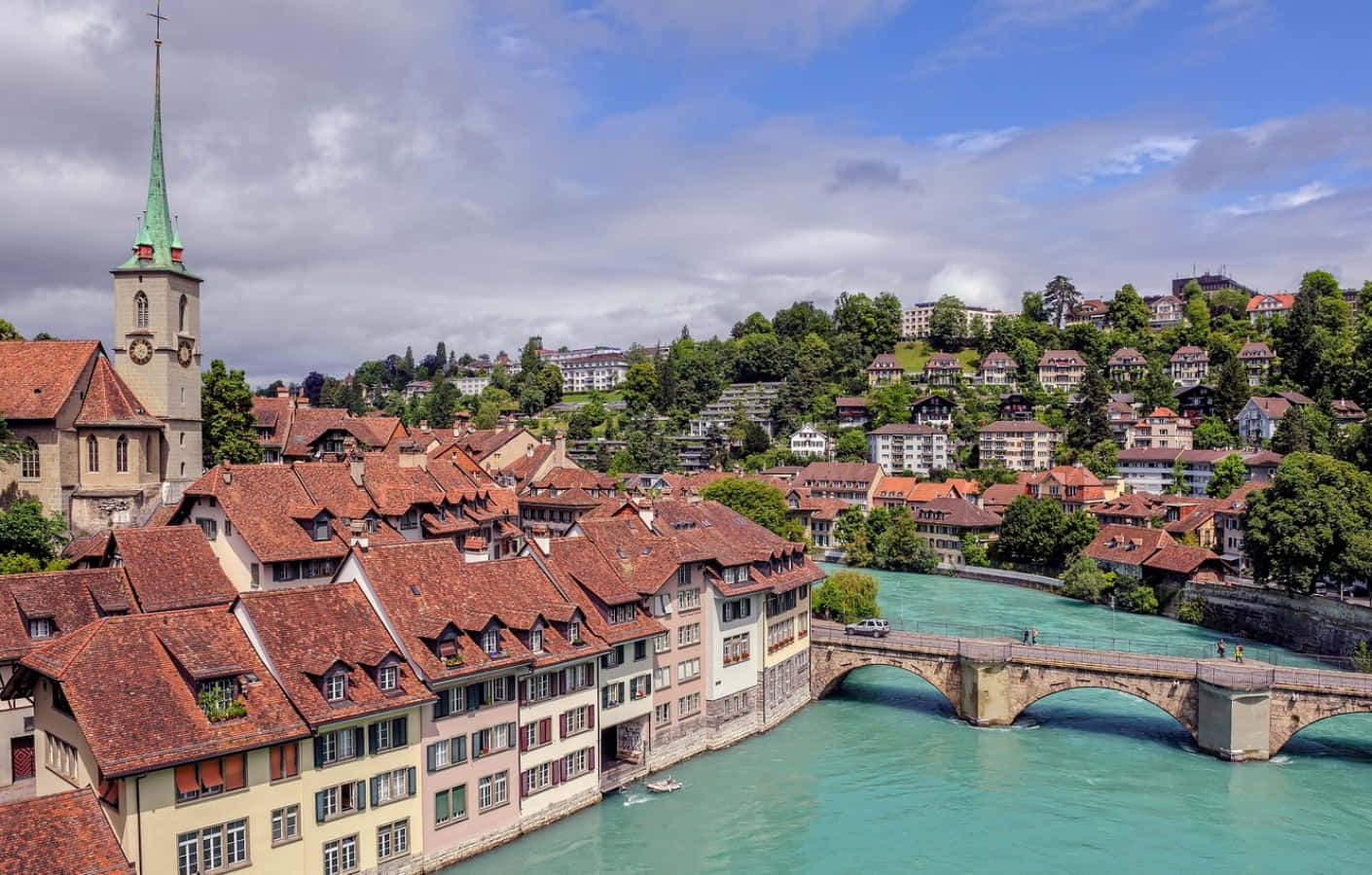 Caption: Majestic Beauty Of Bern, Switzerland Wallpaper
