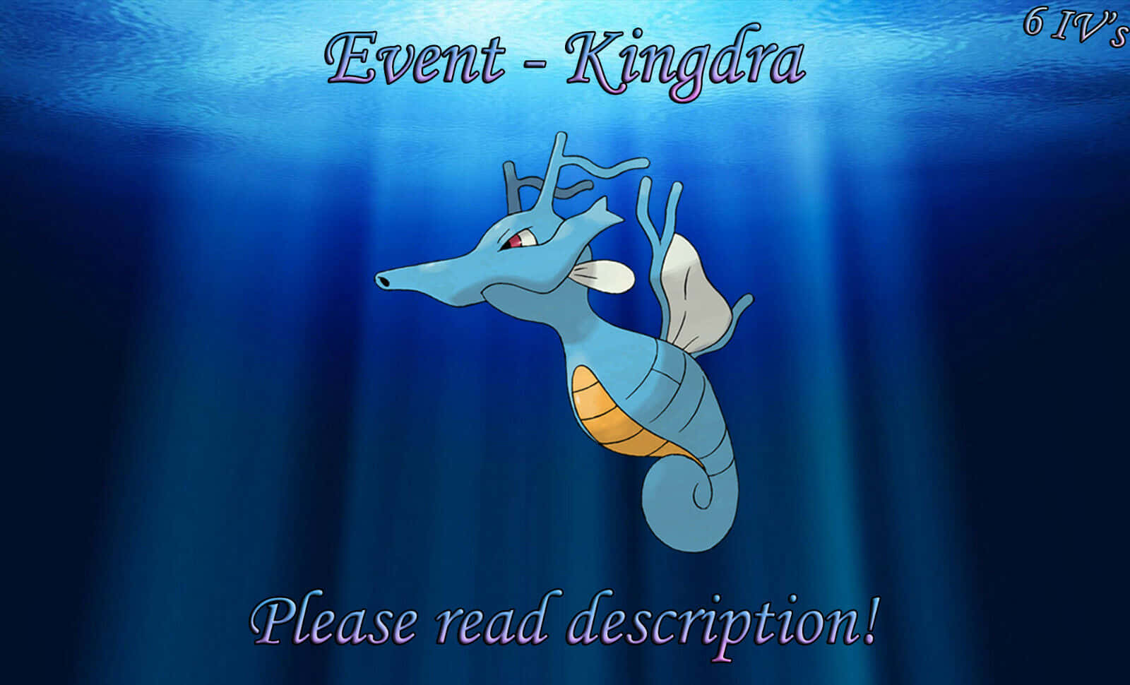 Caption: Majestic Kingdra - The Dragon Sea Pokémon In Action Wallpaper