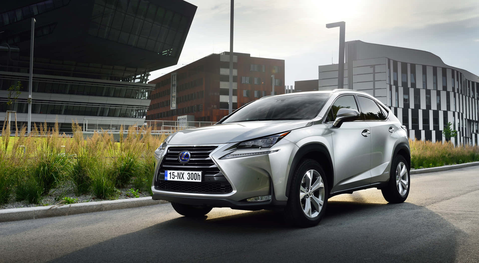 Caption: Majestic Lexus Nx In An Urban Backdrop Wallpaper