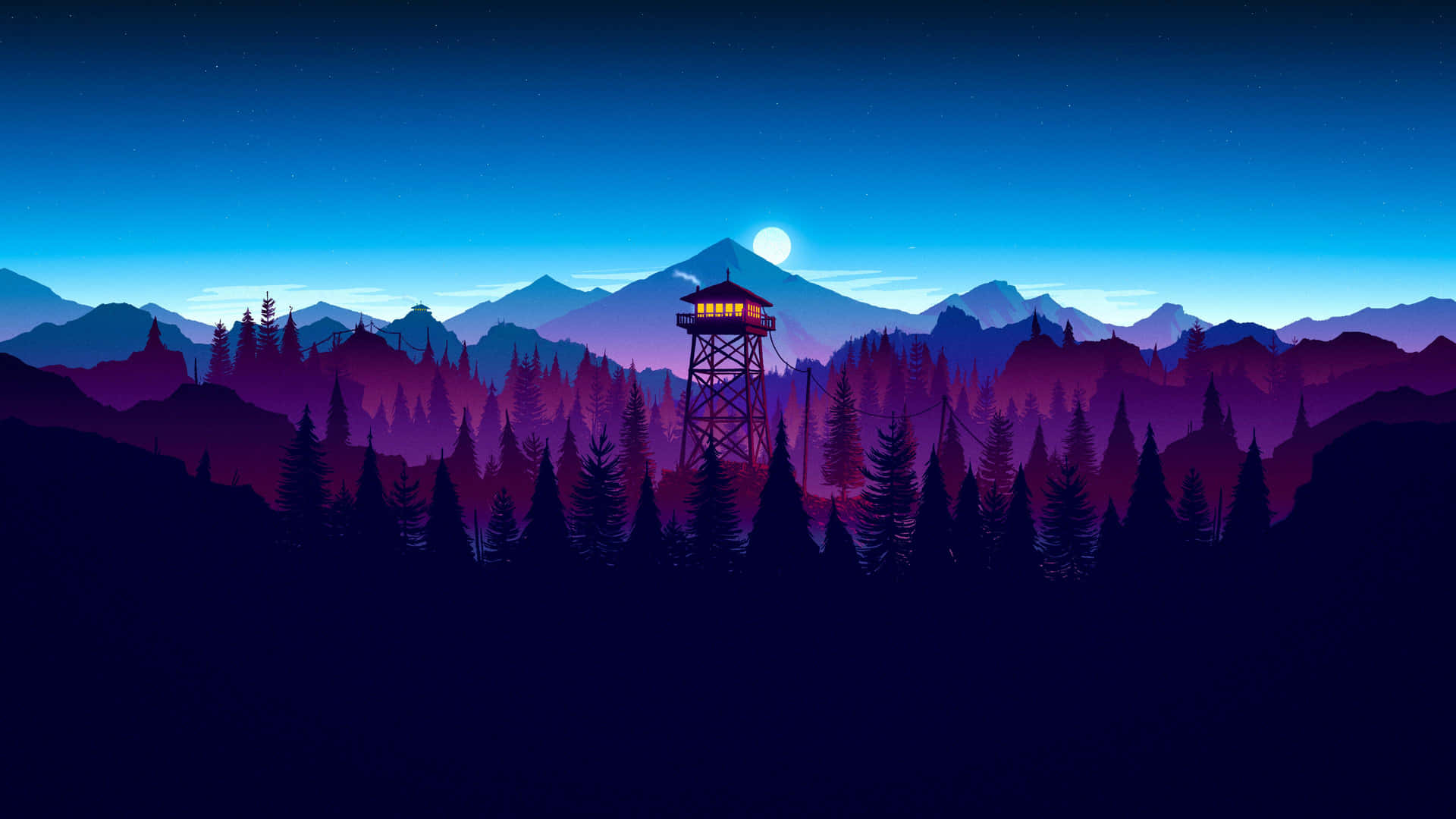 Caption: Majestic Mountain View Desktop Background