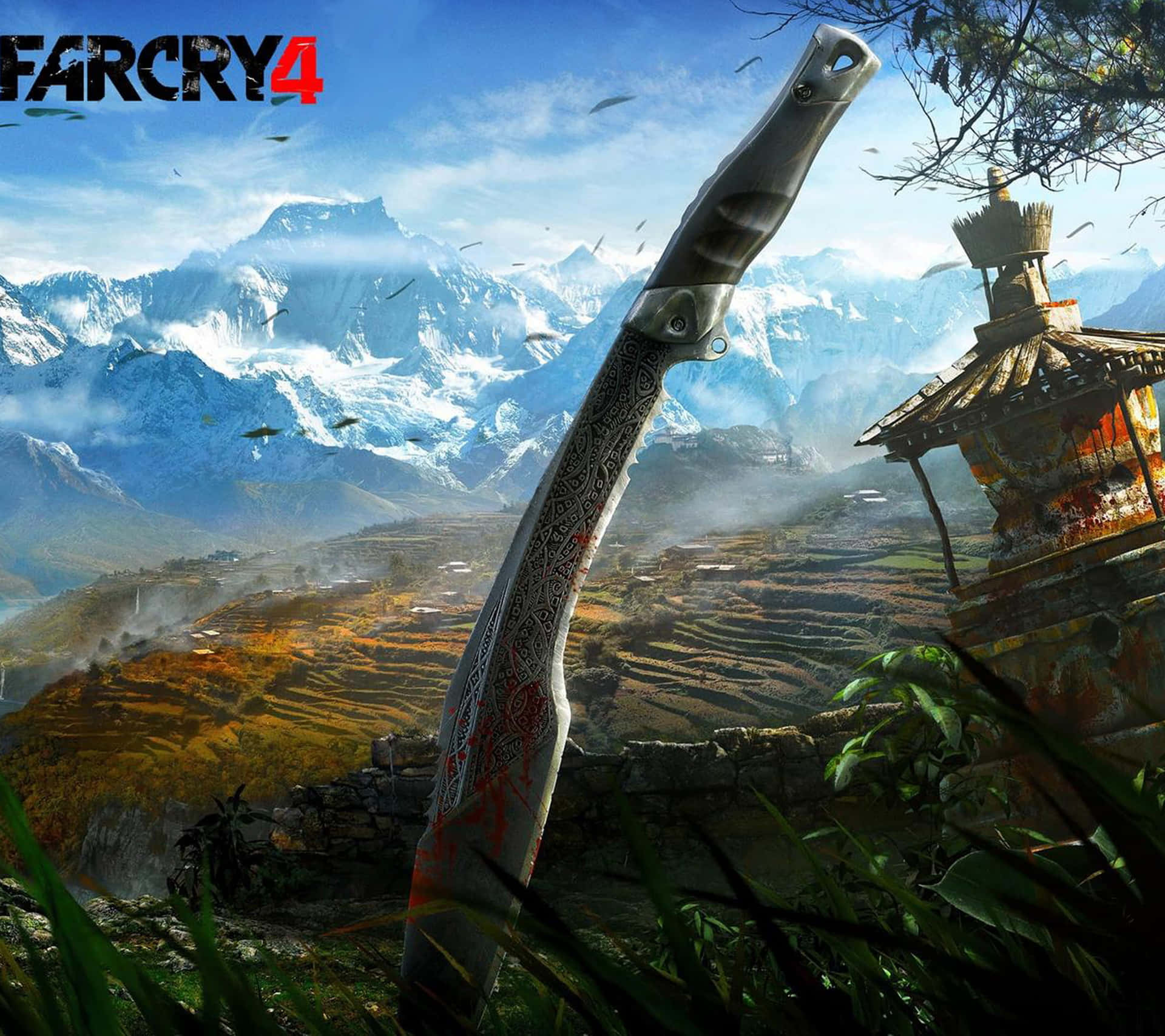 Caption: Majestic Mountainscape Of Kyrat In Far Cry 4
