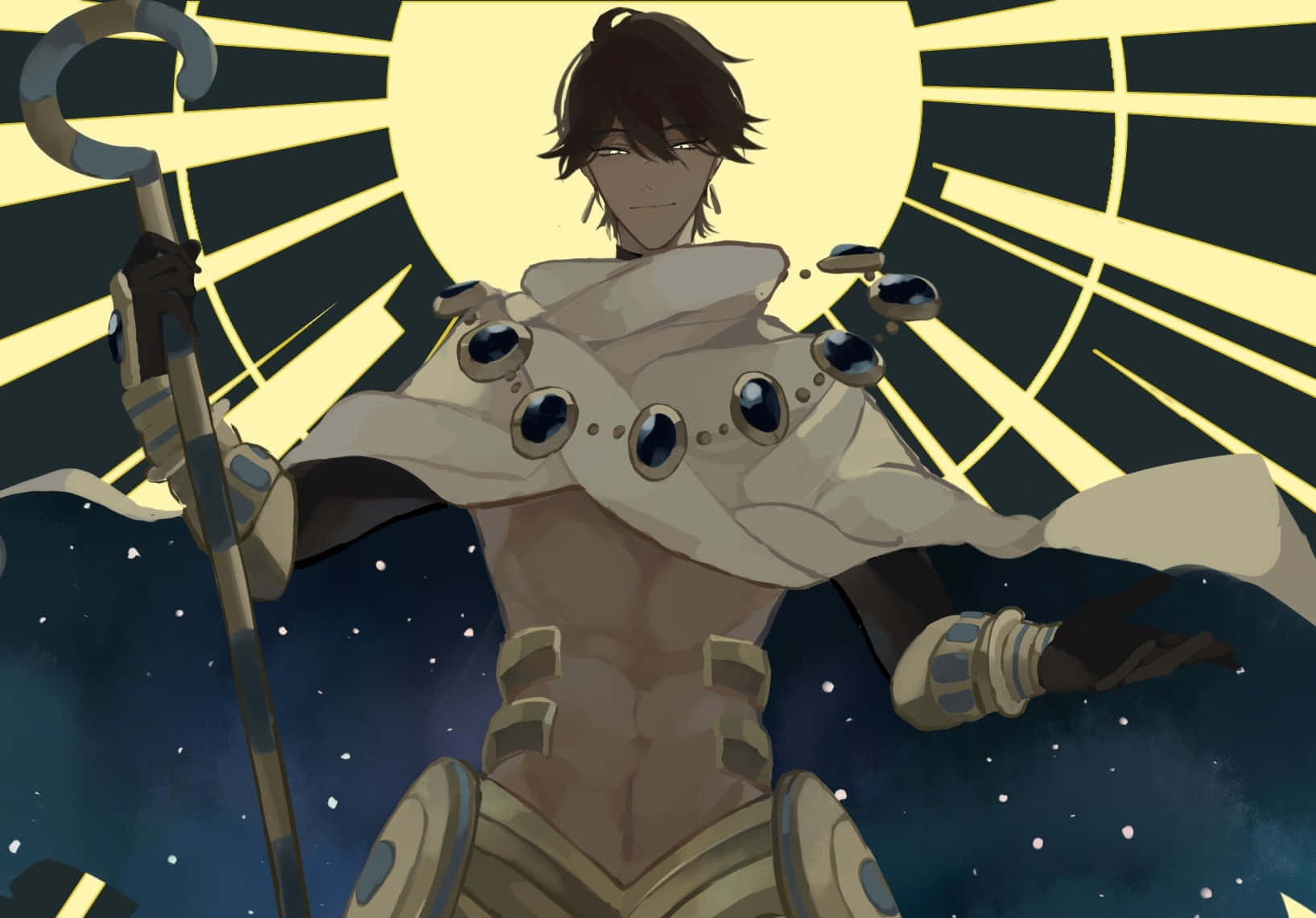 Caption: Majestic Ozymandias, Fate Grand Order Wallpaper