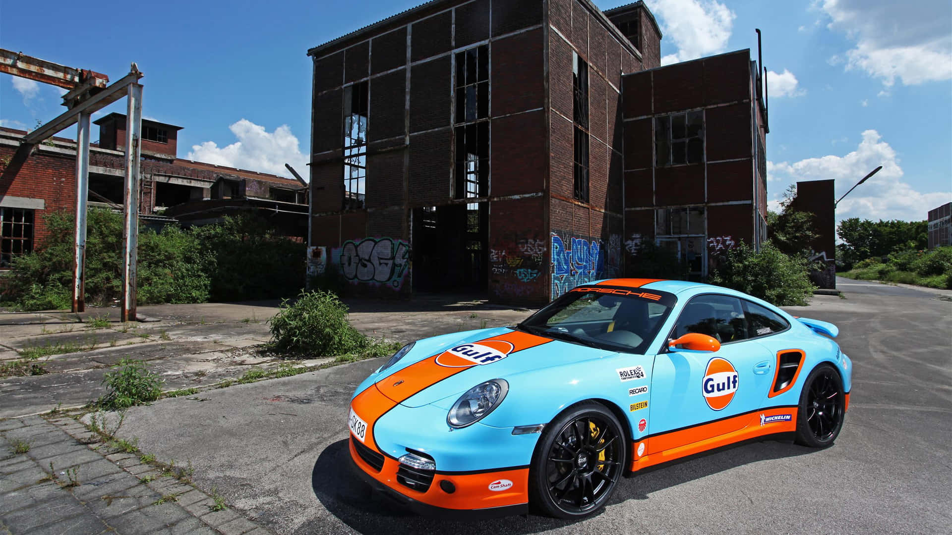 Caption: Mesmerizing Glory Of A Porsche 997 Wallpaper