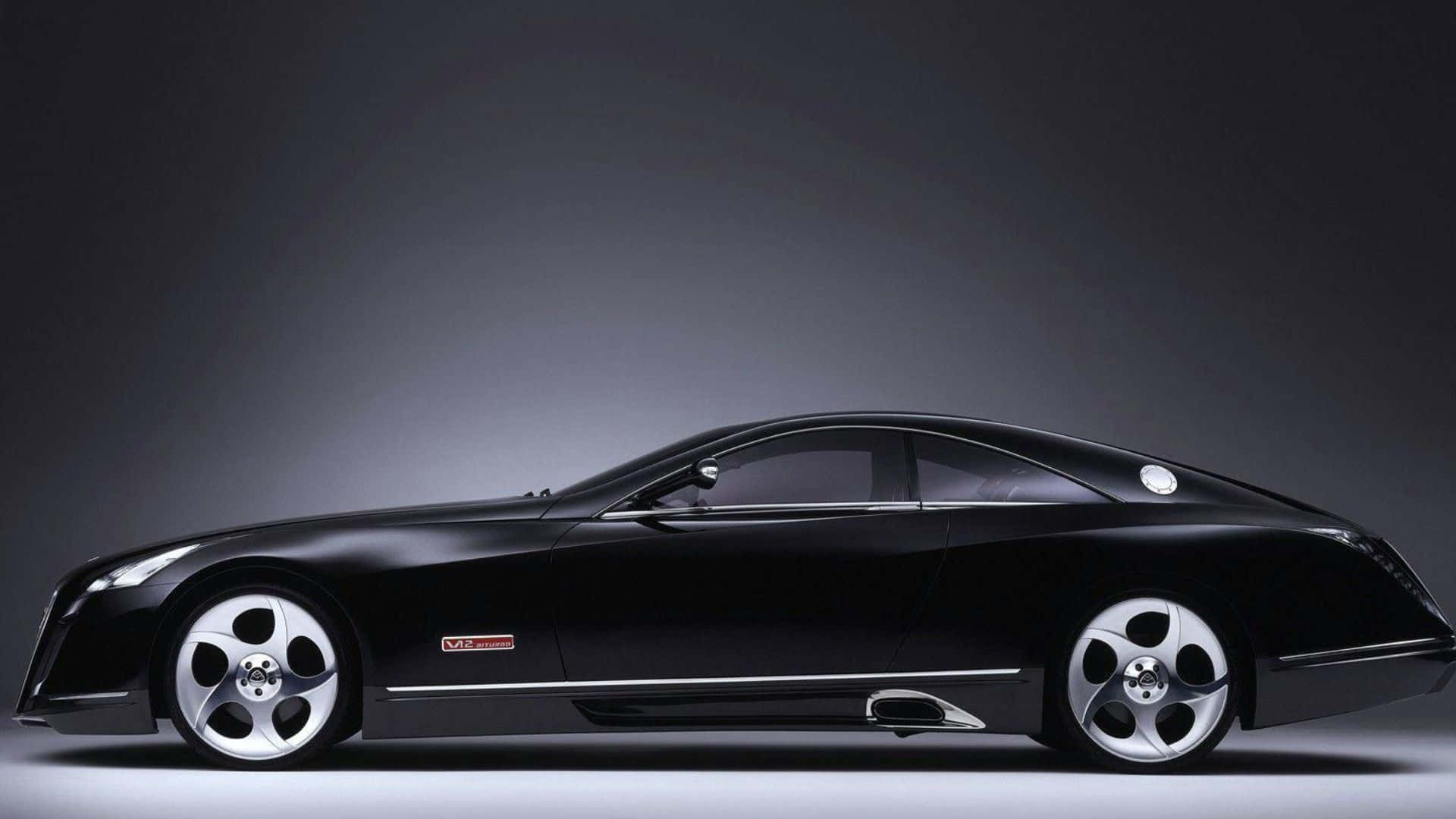 Overskrift: Overdådig Design Av Maybach Exelero Bakgrunnsbildet