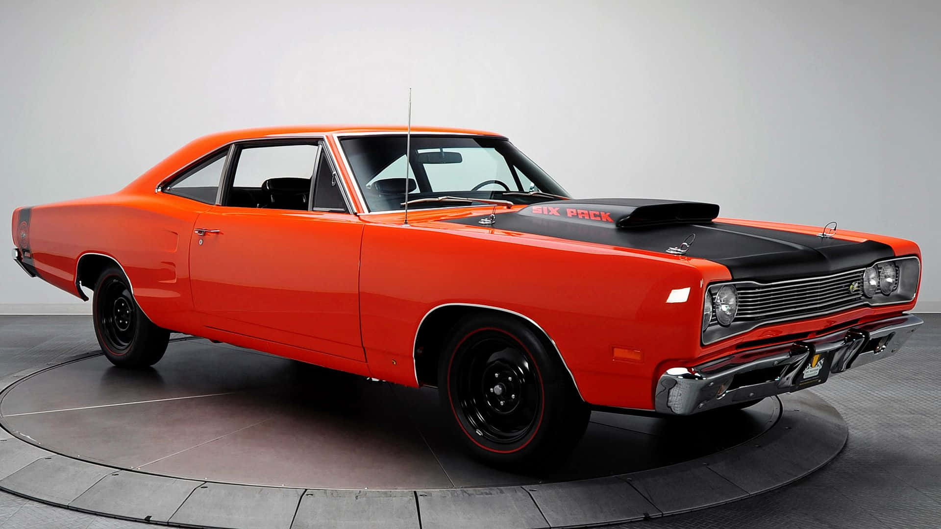 Caption: Power And Grace: A Stunning Dodge Super Bee Wallpaper