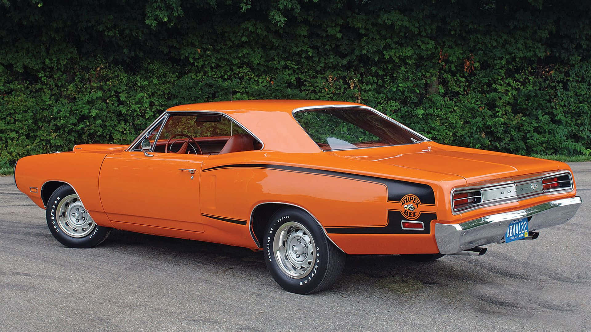 Caption: Power And Performance Personified - Dodge Super Bee Wallpaper