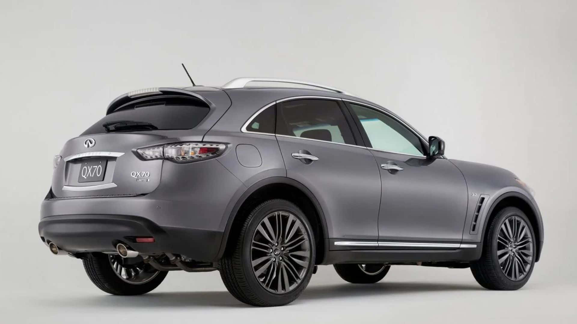 Caption: Powerful Aesthetics Of An Infiniti Qx70 Wallpaper